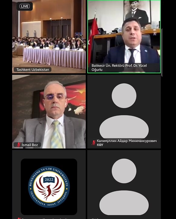 BAÜN Rektörü Prof. Dr. Yücel Oğurlu, Özbekistan’daki Yükseköğretim Konferansına Katıldı 2