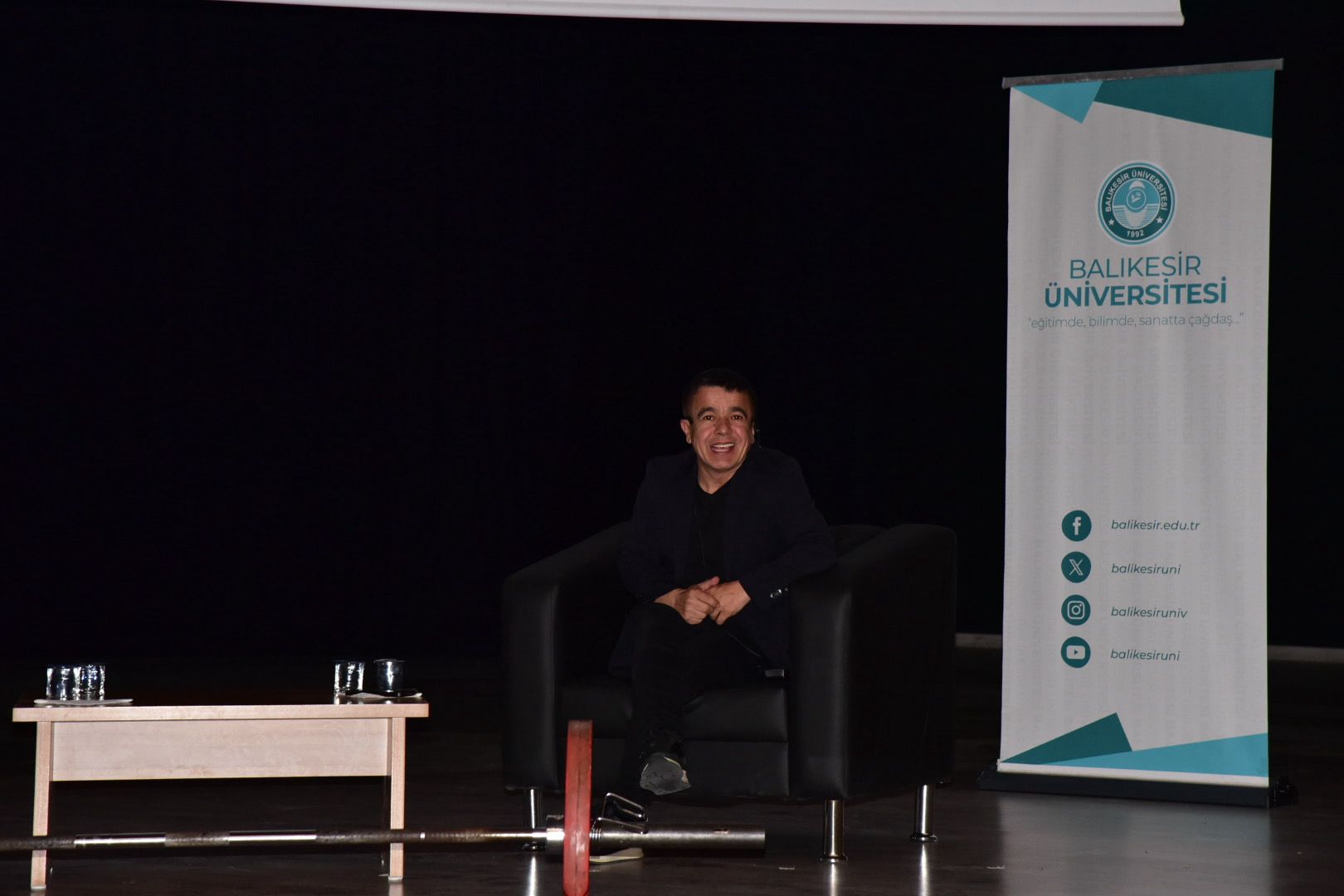 Halterin Dinamosu Halil Mutlu, Balıkesir Üniversitesinde Genç Sporculara İlham Verdi 4