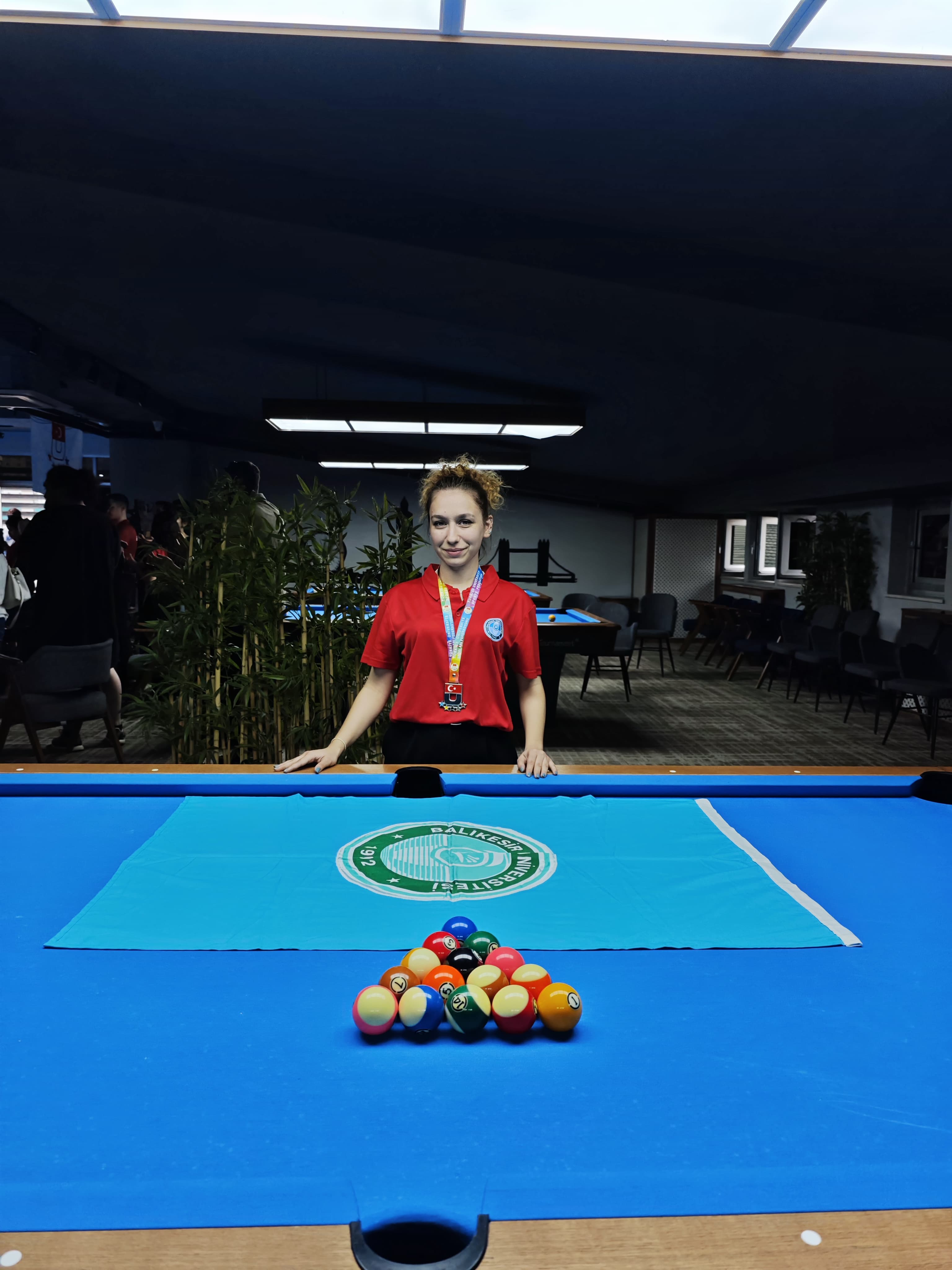 BAÜN Öğrencisinden Bilardo da Türkiye İkinciliği Başarısı 2