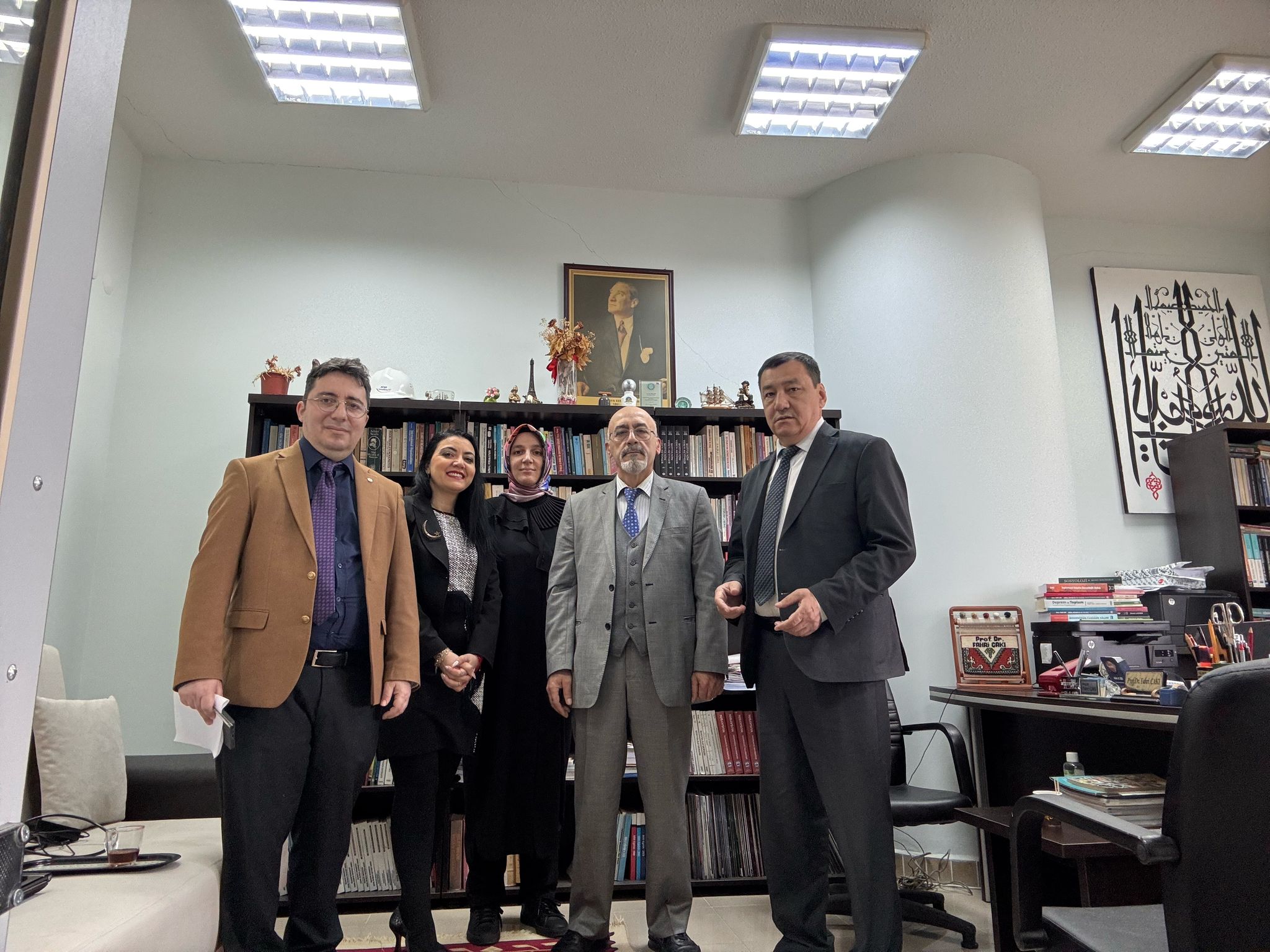 Prof. Dr. Odil Musaev'in Bölümümüzü Ziyaret Etti 3