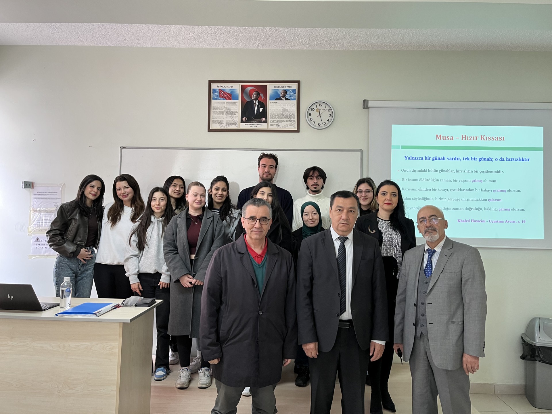 Prof. Dr. Odil Musaev'in Bölümümüzü Ziyaret Etti 4