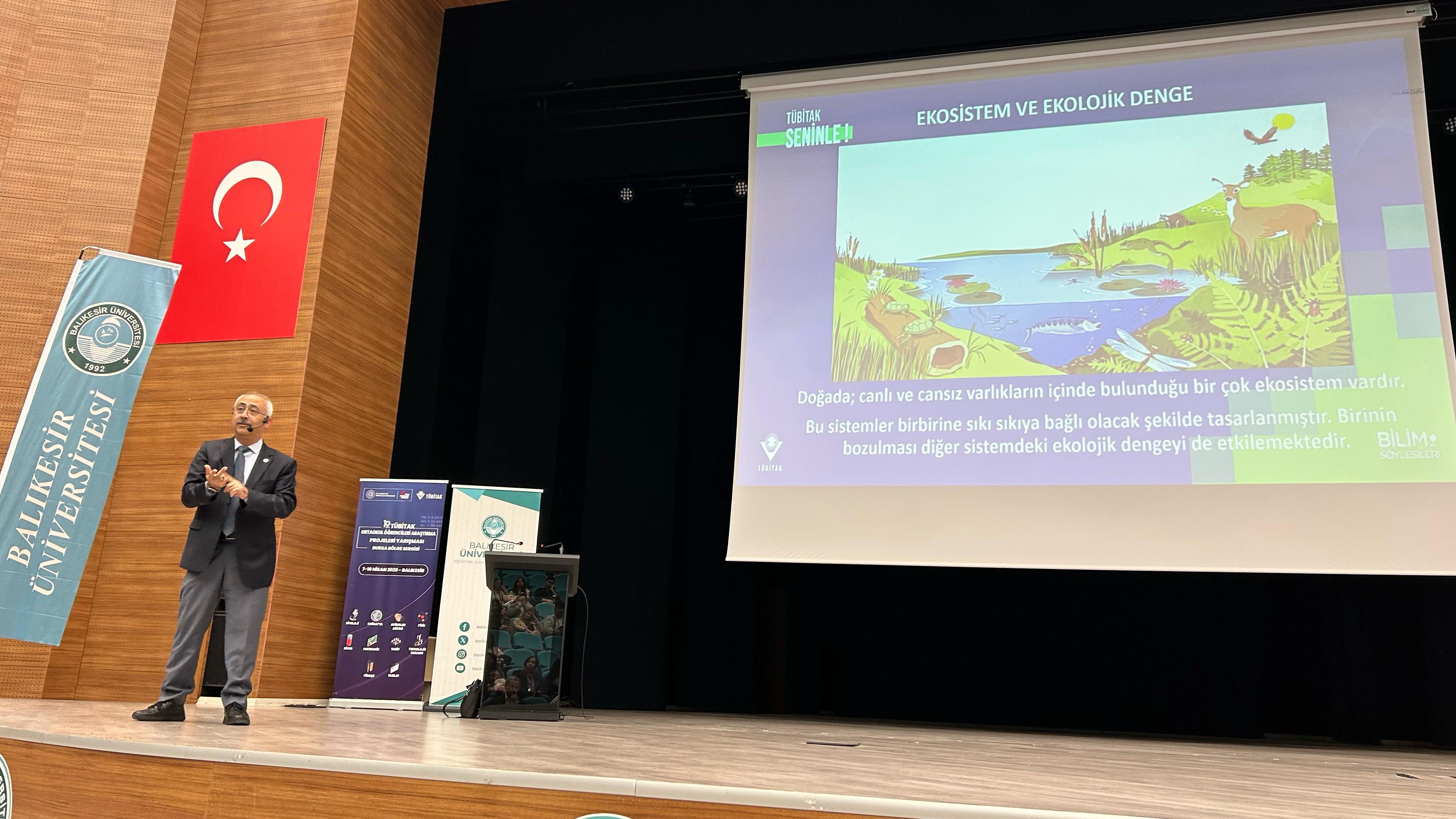 BAÜN’de Ortaokullu Gençlere İlham Veren Bilim Söyleşisi 6