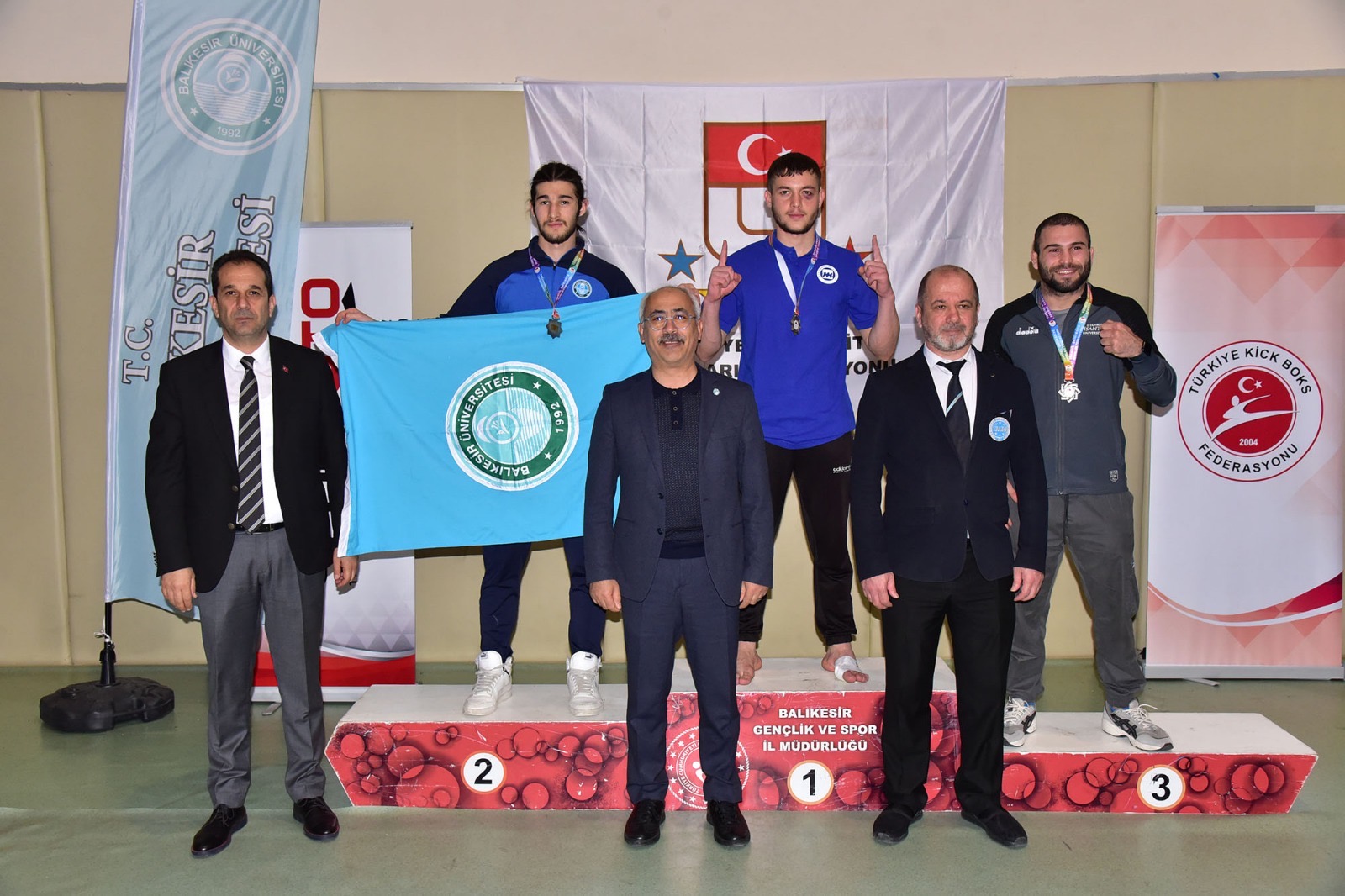 BAÜN Ev Sahipliğindeki Üniversiteler Kick Boks Türkiye Şampiyonasından Madalyalar Sahiplerini Buldu 6