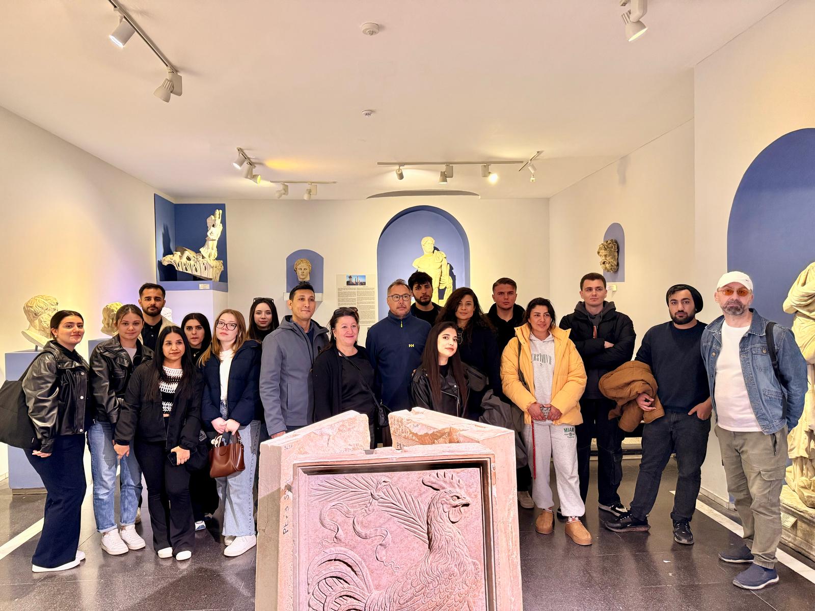 A Technical Trip to the Ancient City of Pergamon Was Organized within the Scope of Ayvalık Vocational School Architectural Restoration Program