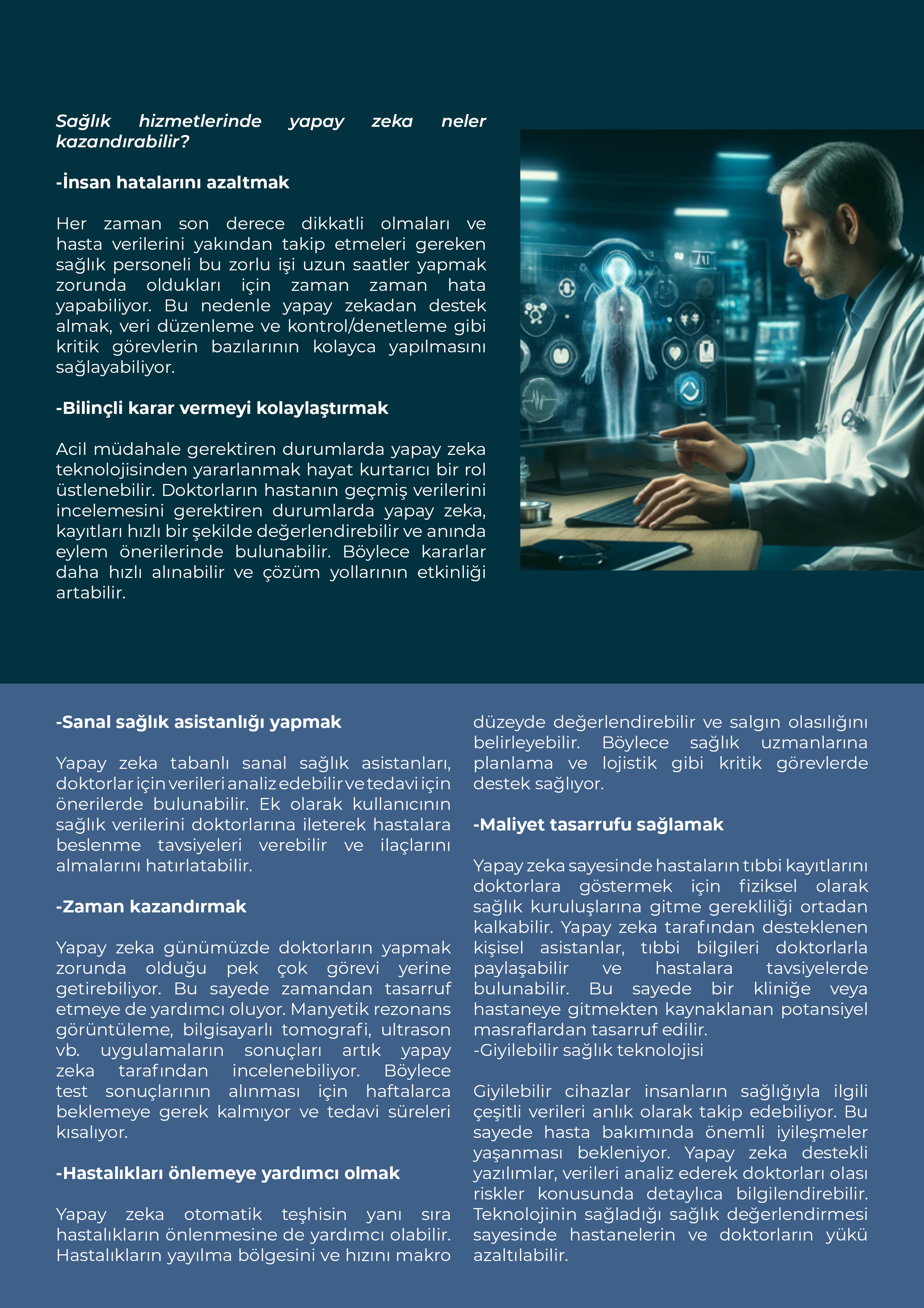 Akademisyenlerimizden "Sağlık Alanında Yapay Zeka Teknolojileri" Balıkesir Üniversitesi Tıp Fakültesi Dekanı Kalp Damar Cerrahisi Anabilim Dalı Prof. Dr. Volkan YÜKSEL  3