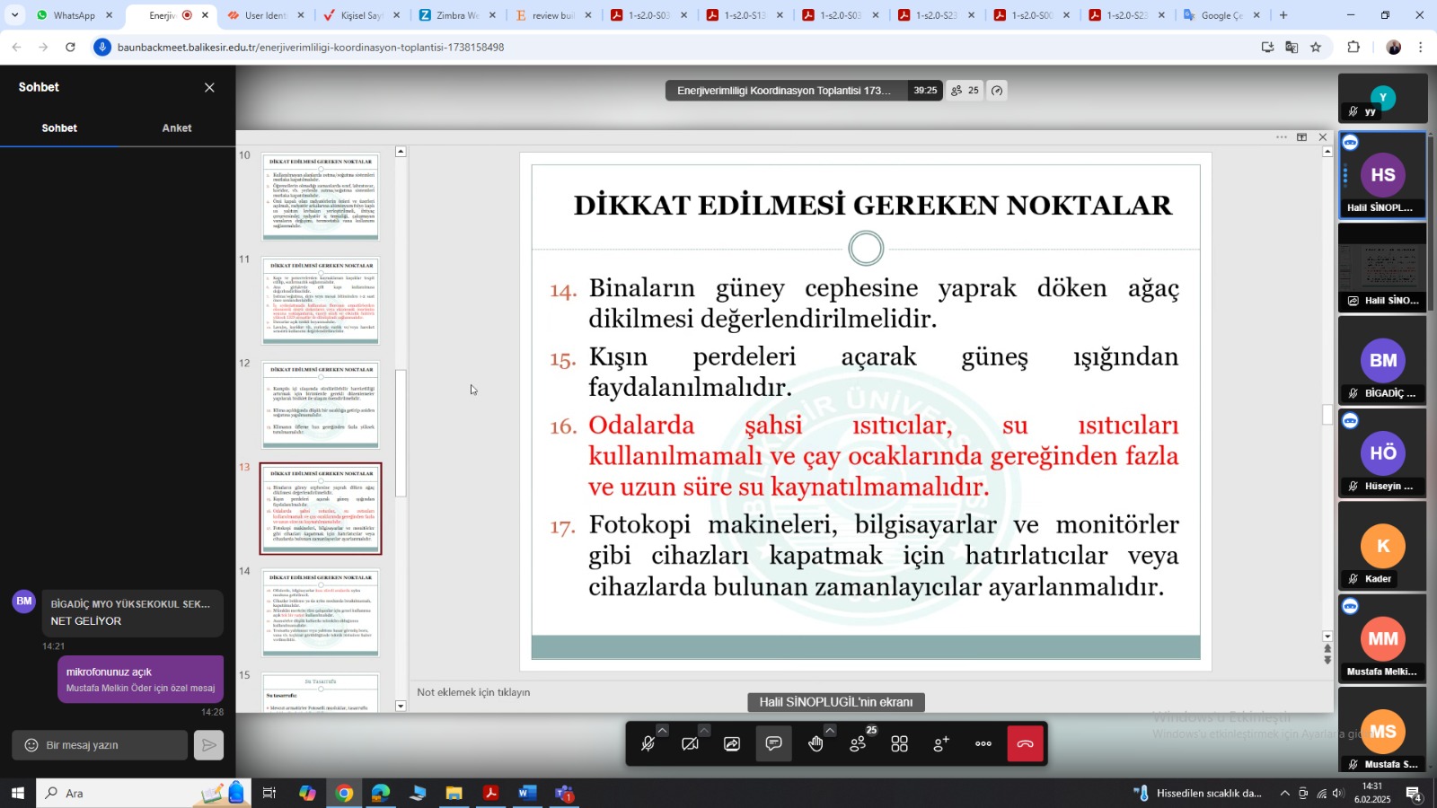 2025 Yılı Enerji Yönetimi Koordinasyon Toplantısı-1