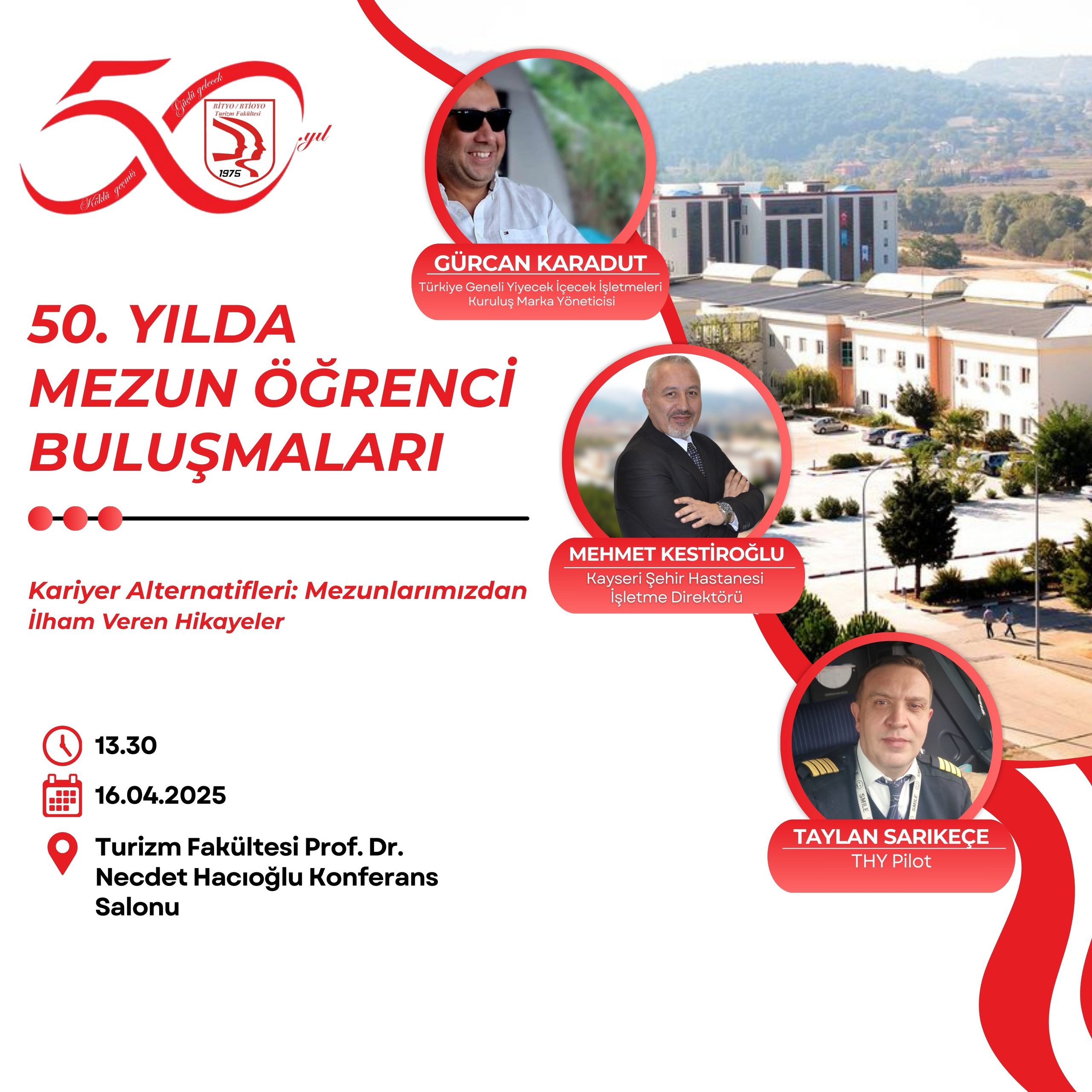 "Kariyer Alternatifleri: Mezunlarımızdan İlham Veren Hikayeler" Konulu Etkinlik Gerçekleştirilecektir 1