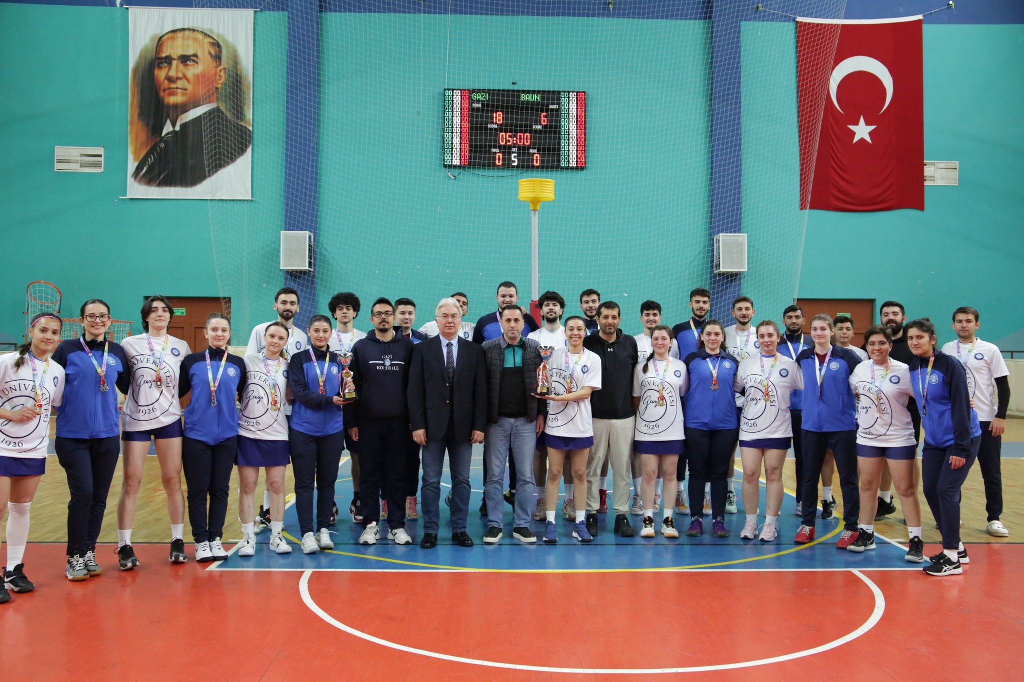 BAÜN Korfbol Takımından Süper Lige Yükselme Başarısı 2