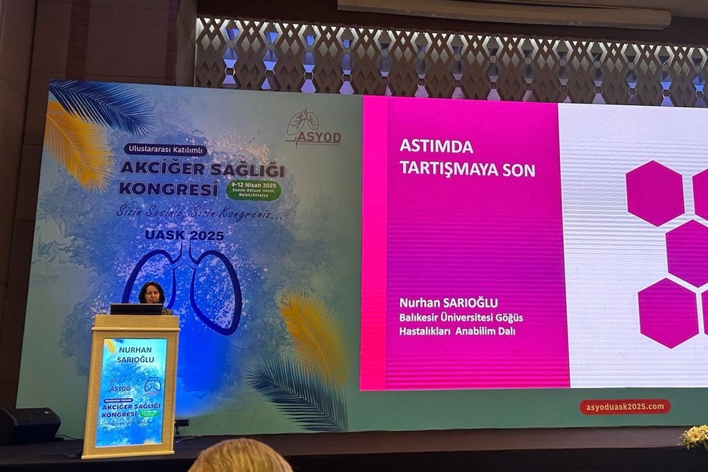 Fakültemiz Öğretim Üyeleri Prof. Dr. Nurhan Sarıoğlu ve Dr. Öğr. Üyesi Mustafa Çolak Antalya'da düzenlenen Uluslararası katılımlı Ulusal Akciğer Sağlığı Kongresi'nde Fakültemizi gururla temsil etti. 2