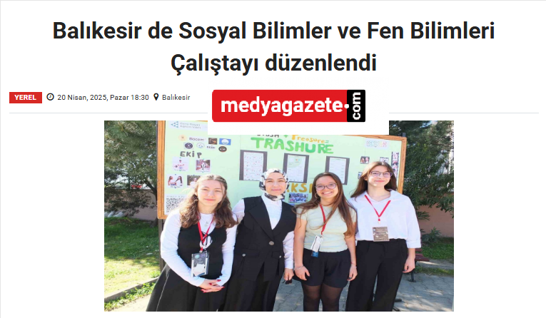 Balıkesir de Sosyal Bilimler ve Fen Bilimleri Çalıştayı düzenlendi   1