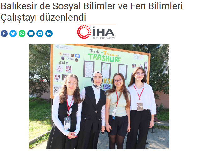 Balıkesir de Sosyal Bilimler ve Fen Bilimleri Çalıştayı düzenlendi.