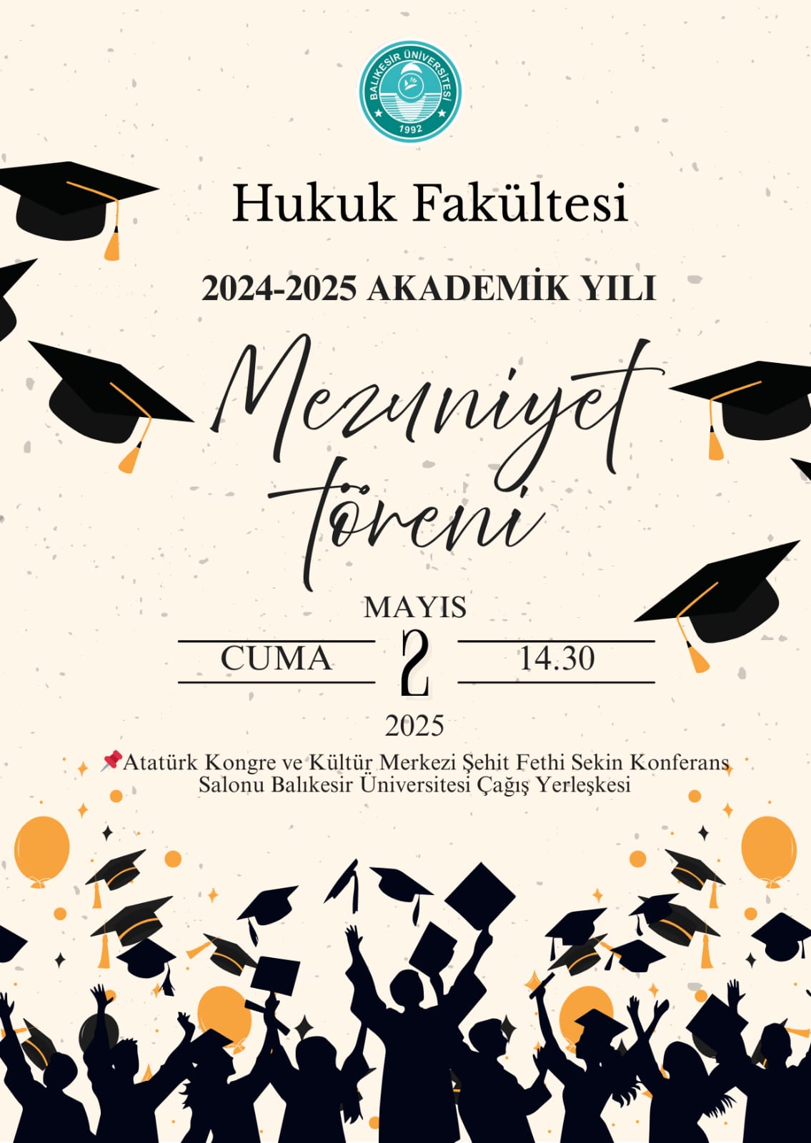 2024 - 2025 Akademik Yılı Mezuniyet Töreni 1