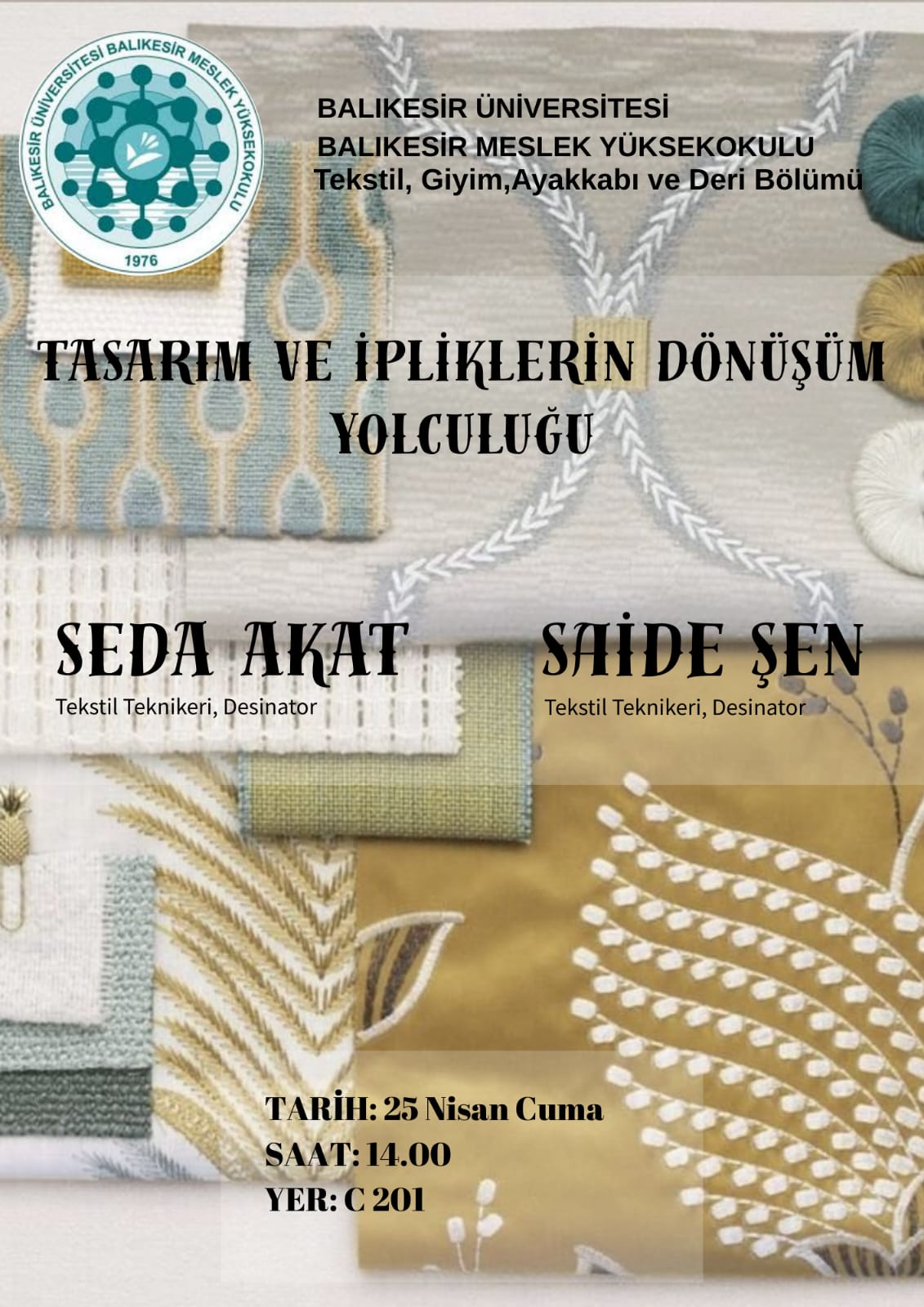 TASARIM VE İPLİKLERİN DÖNÜŞÜM YOLCULUĞU 1