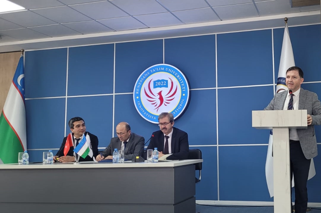 Fakültemiz Dekanı Prof. Dr. Volkan Yüksel Özbekistan'da Renessans Ta'lim Üniversitesi ve Taşkent Devlet Üniversitesinde seminer ve eğitim verme faaliyetlerinde bulundu. 2