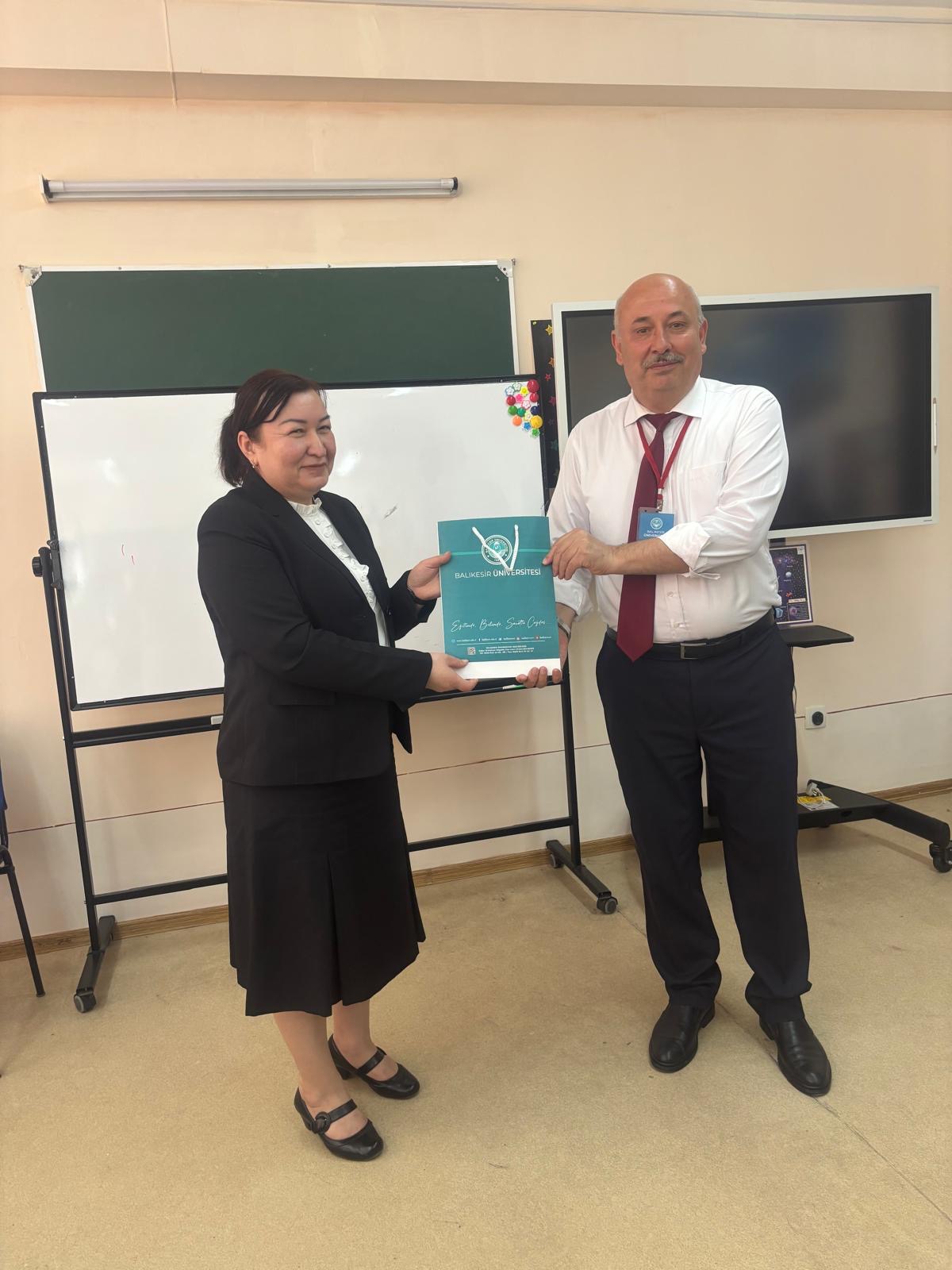 Türk Dünyası Akademik İş Birliği Kapsamında Yabancı Diller Yüksekokulu’ndan Özbekistan Ziyareti 8