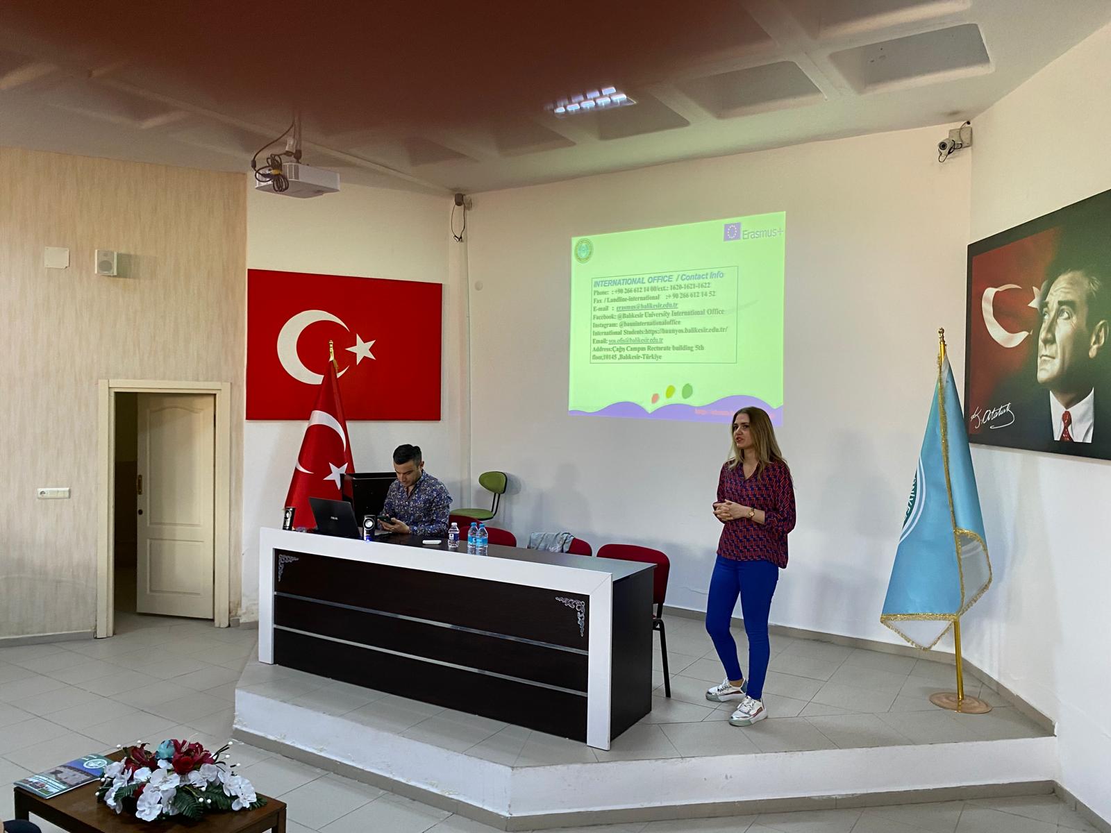 Bigadiç MYO’da Erasmus+ Öğrenci ve Personel Hareketliliği Bilgilendirme Semineri Gerçekleştirildi 2
