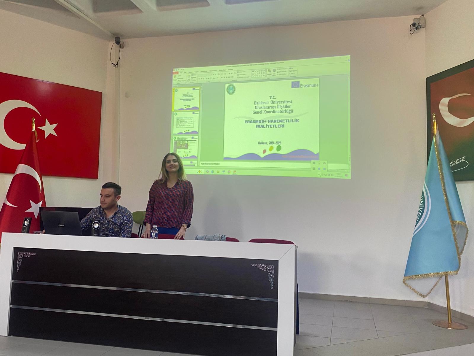 Erasmus+ Öğrenci ve Personel Hareketliliği Bilgilendirme Semineri 