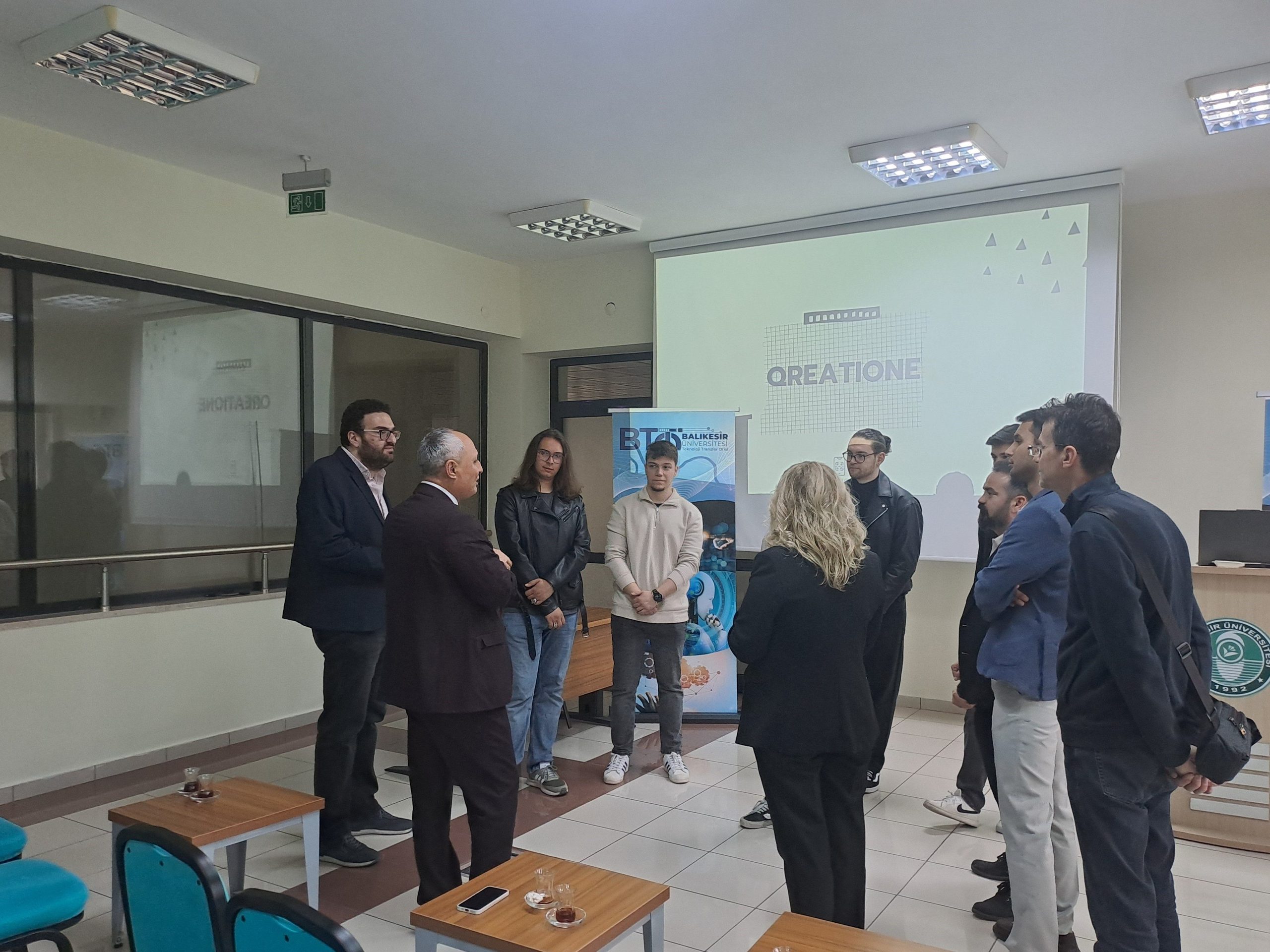 QREATIONE Girişim Ekibi, BAÜN TTO’da Girişimcilik Fikrini Paylaştı 7