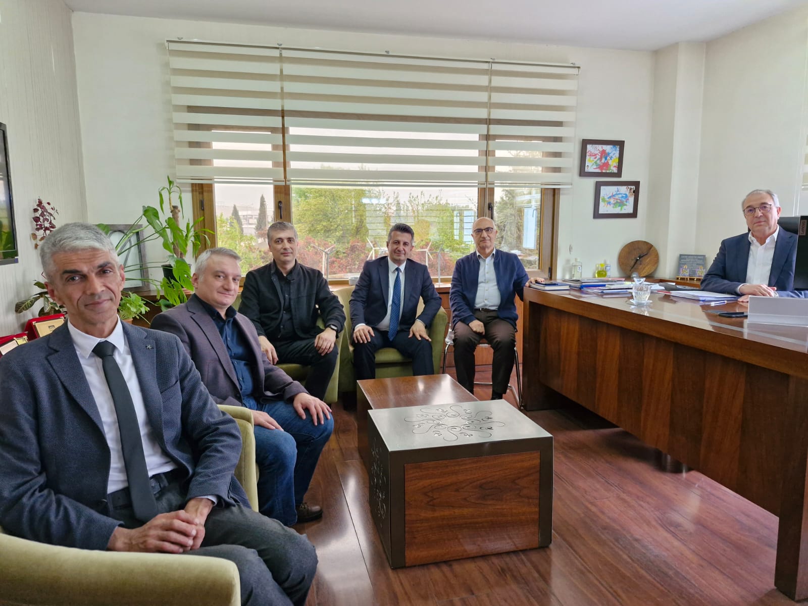  BEKSAN Çivi Tel Mak. İmal. San ve Tic. A.Ş. ile Üniversite-Sanayi İşbirliği konulu toplantı gerçekleştirildi. 2