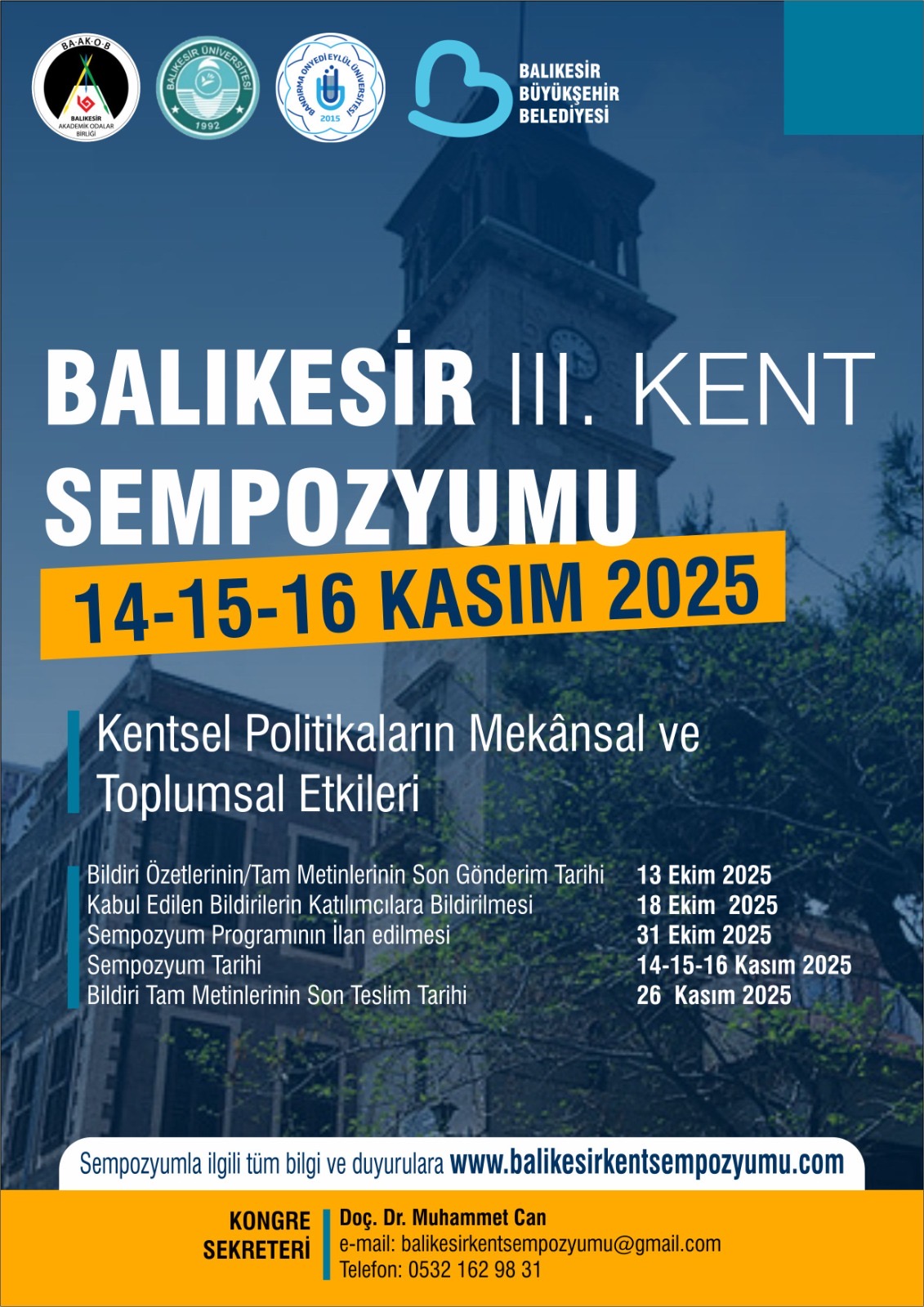 Balıkesir III. Kent Sempozyumu