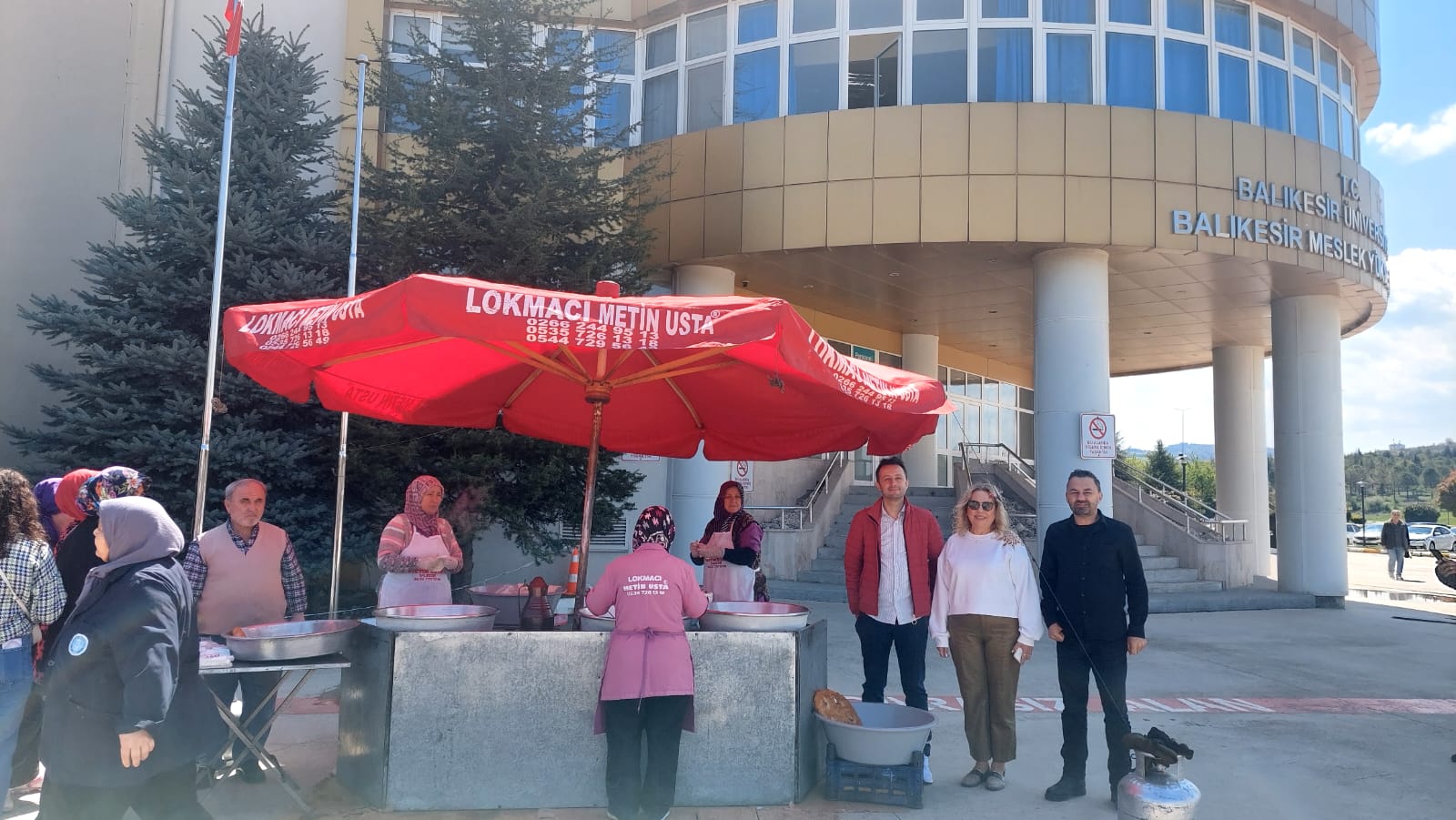 Balıkesir Meslek Yüksekokulunda LOKMA HAYRI