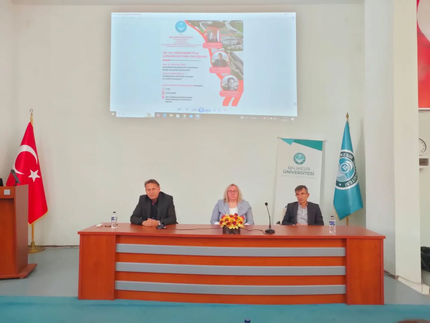 "110. Yılı Münasebetiyle Çanakkale Kara Savaşları" Paneli Gerçekleştirildi