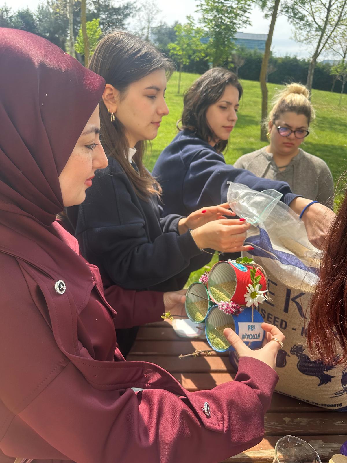 Gönüllülük Çalışması..."Doğaya dost kuşlara yuva" 6