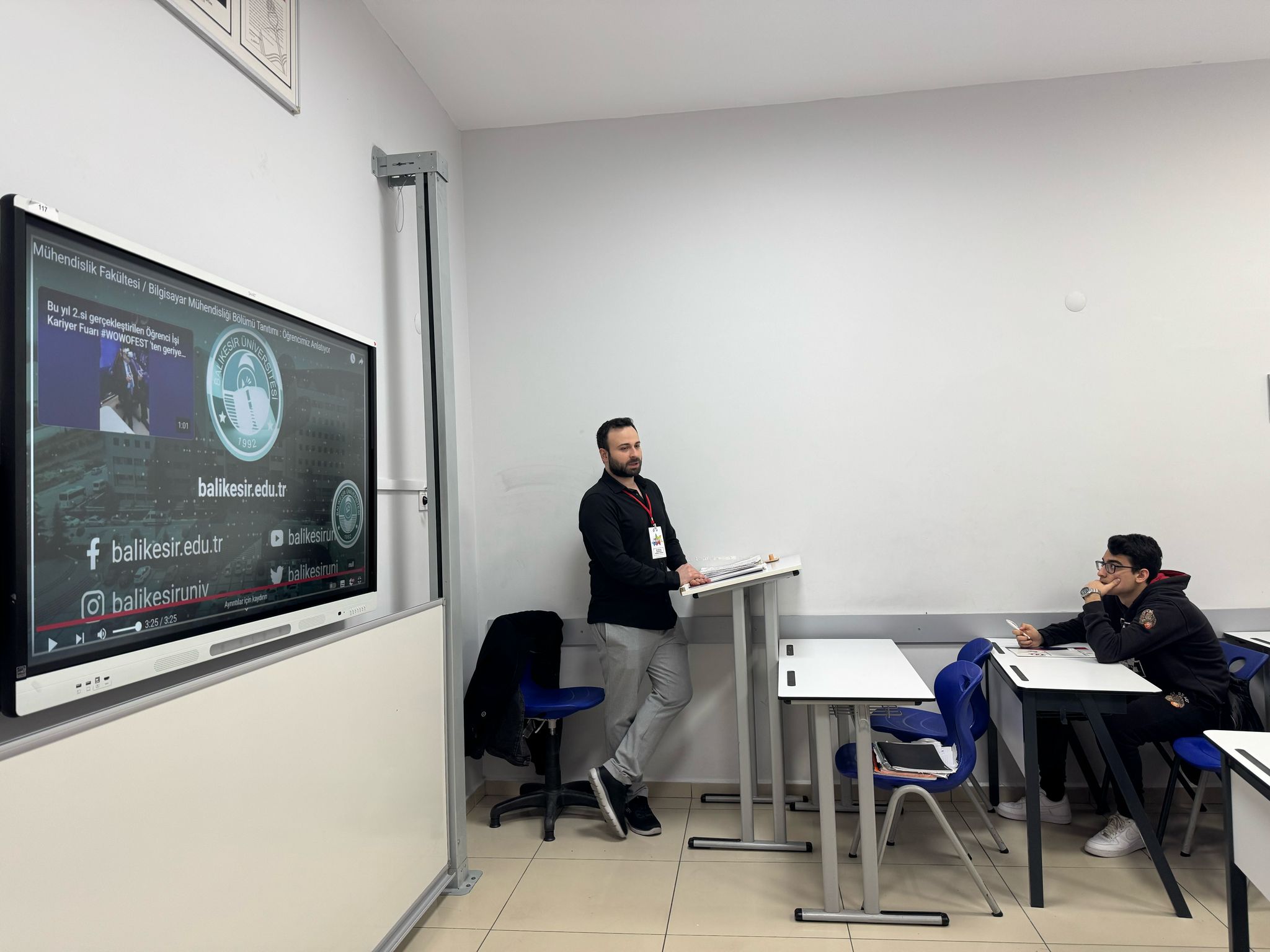 Bilgisayar Mühendisliği Bölümümüzden Açı Koleji de Meslek Tanıtım Semineri