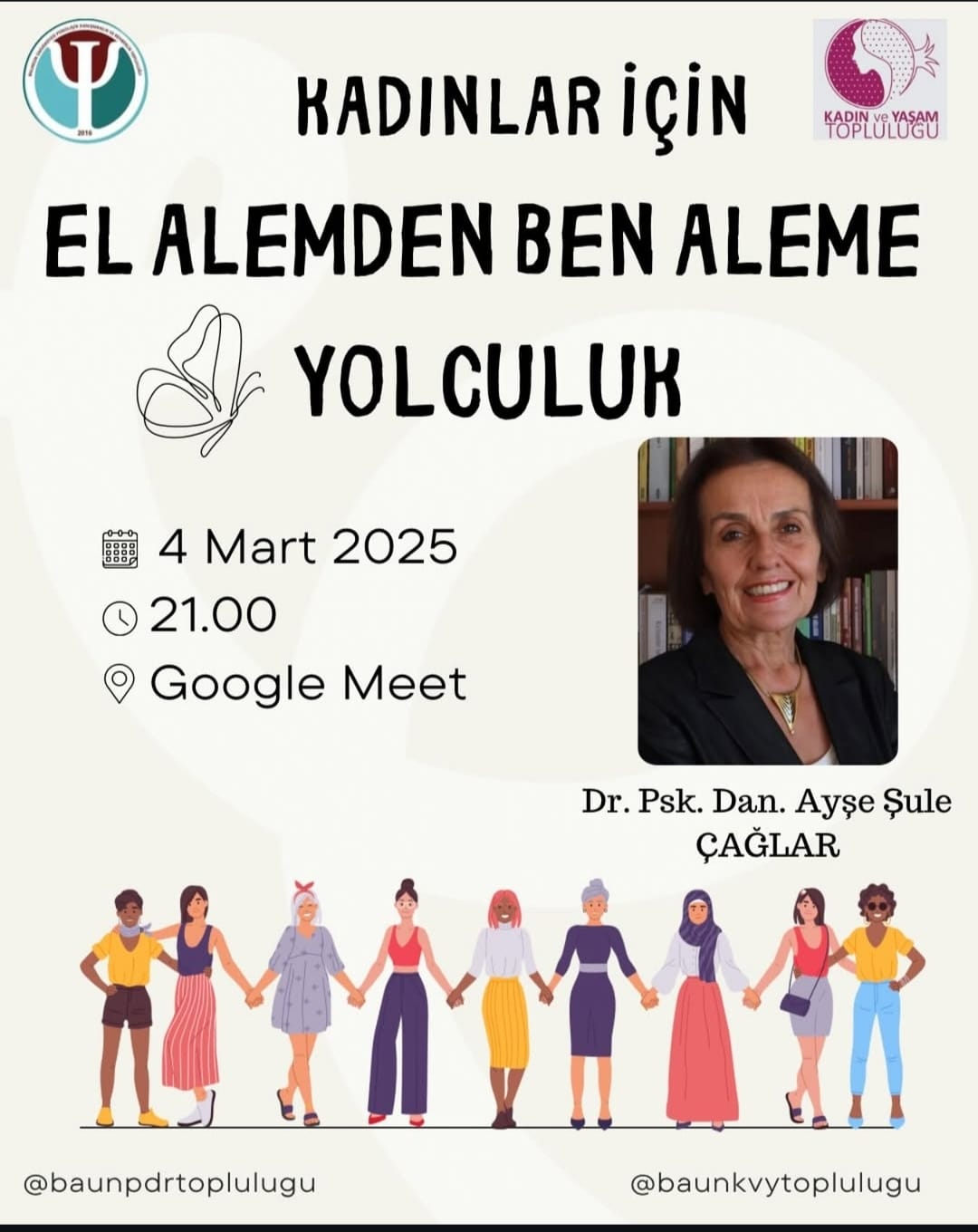 "Kadınlar İçin El Alemden Ben Aleme Yolculuk" (Etkinlik Duyurusu) 1
