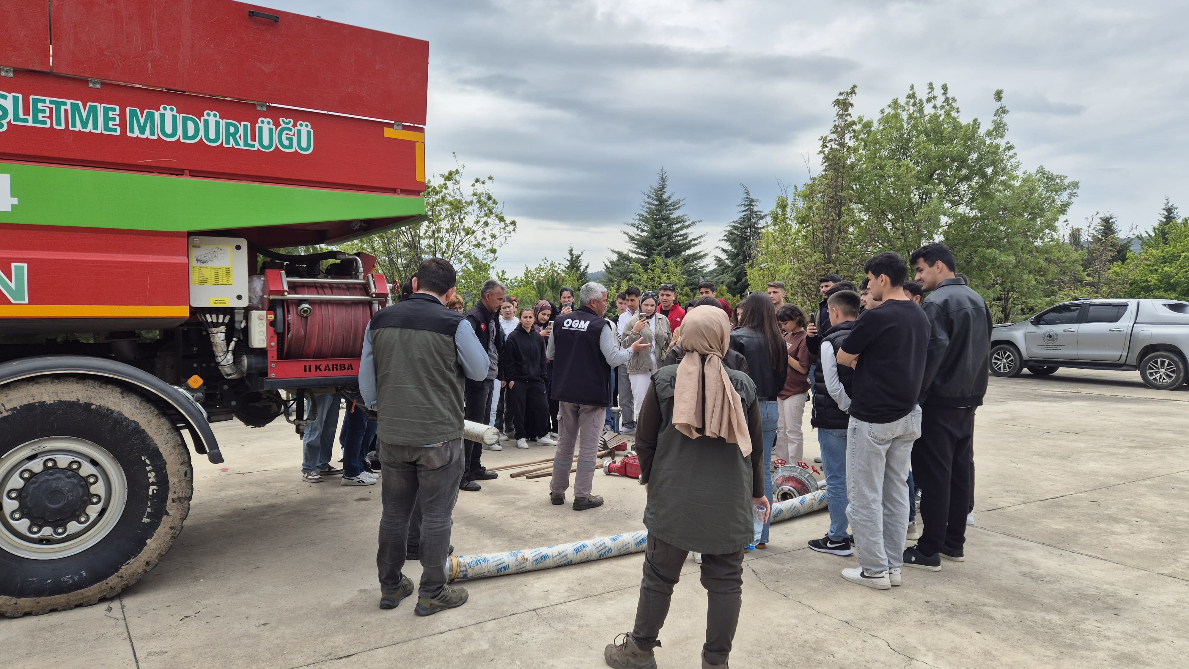 Ormancılık Bölümü Yangın Eğitiminde 2