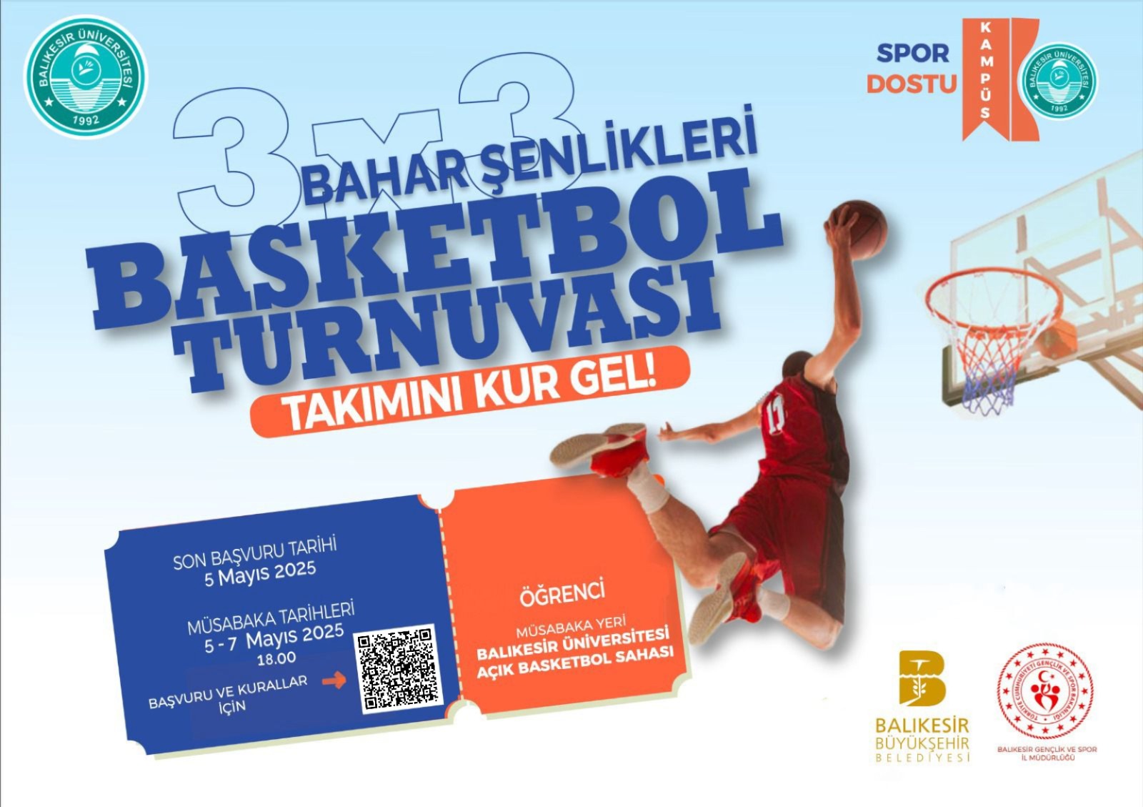 Bahar Şenlikleri Basketbol 3x3 Turnuvası 1