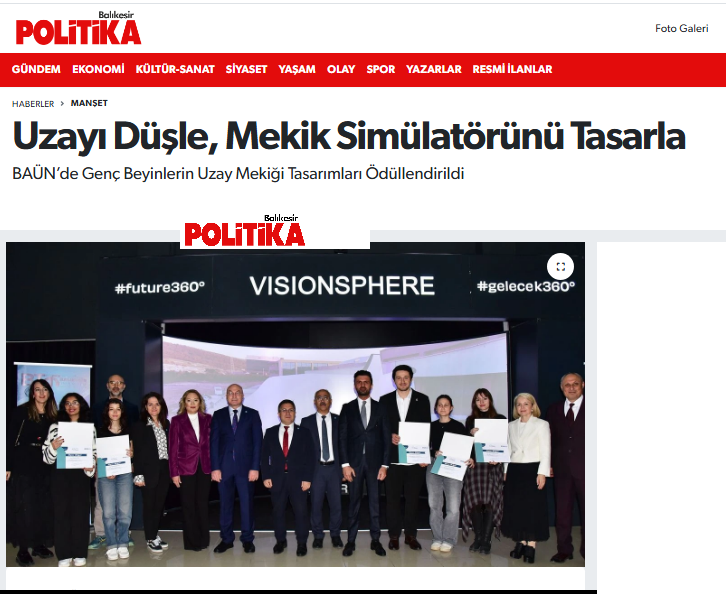 Uzayı Düşle, Mekik Simülatörünü Tasarla