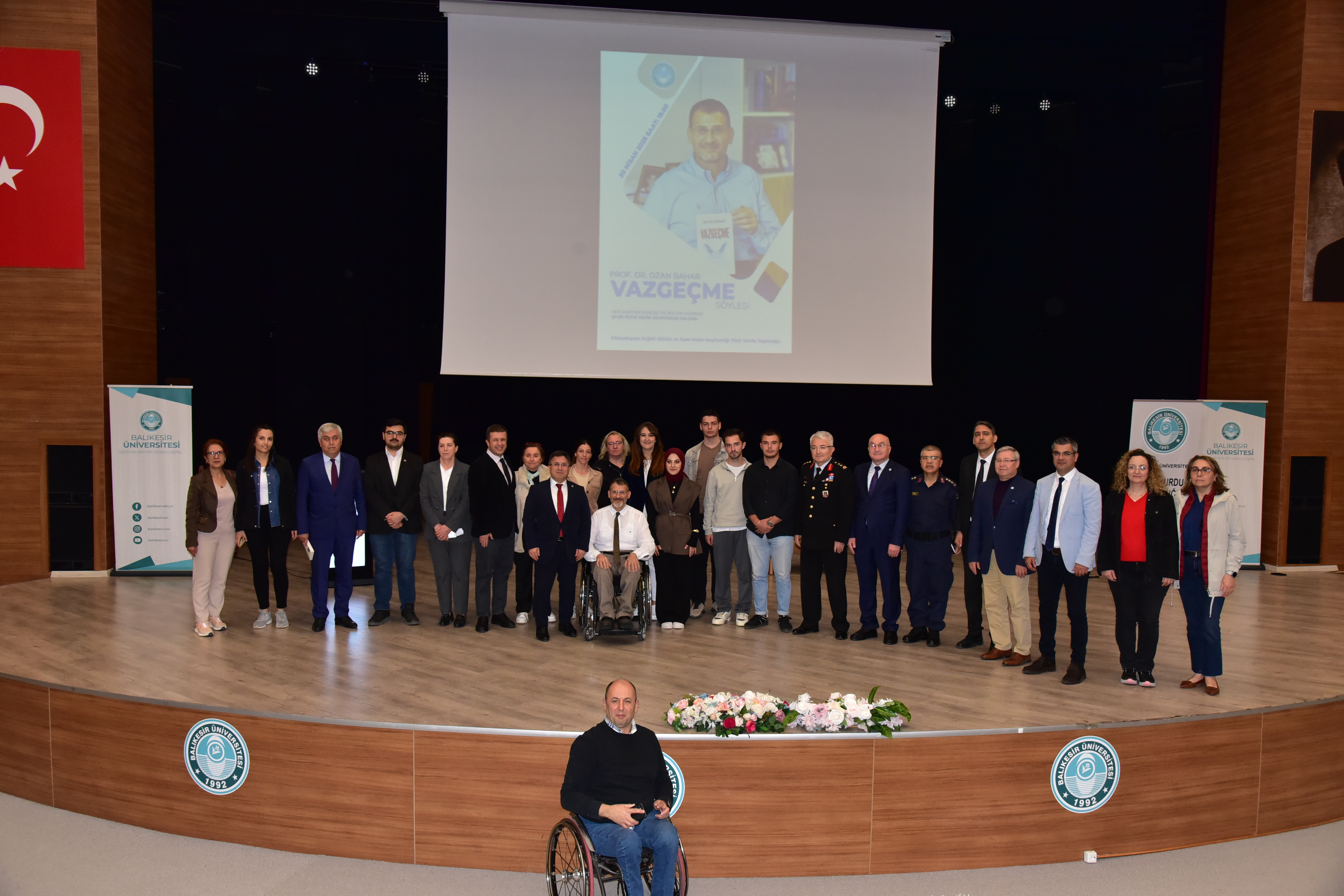 Prof. Dr. Ozan Bahar’dan, BAÜN’de İlham Veren Söyleşi: “Vazgeçme”  8