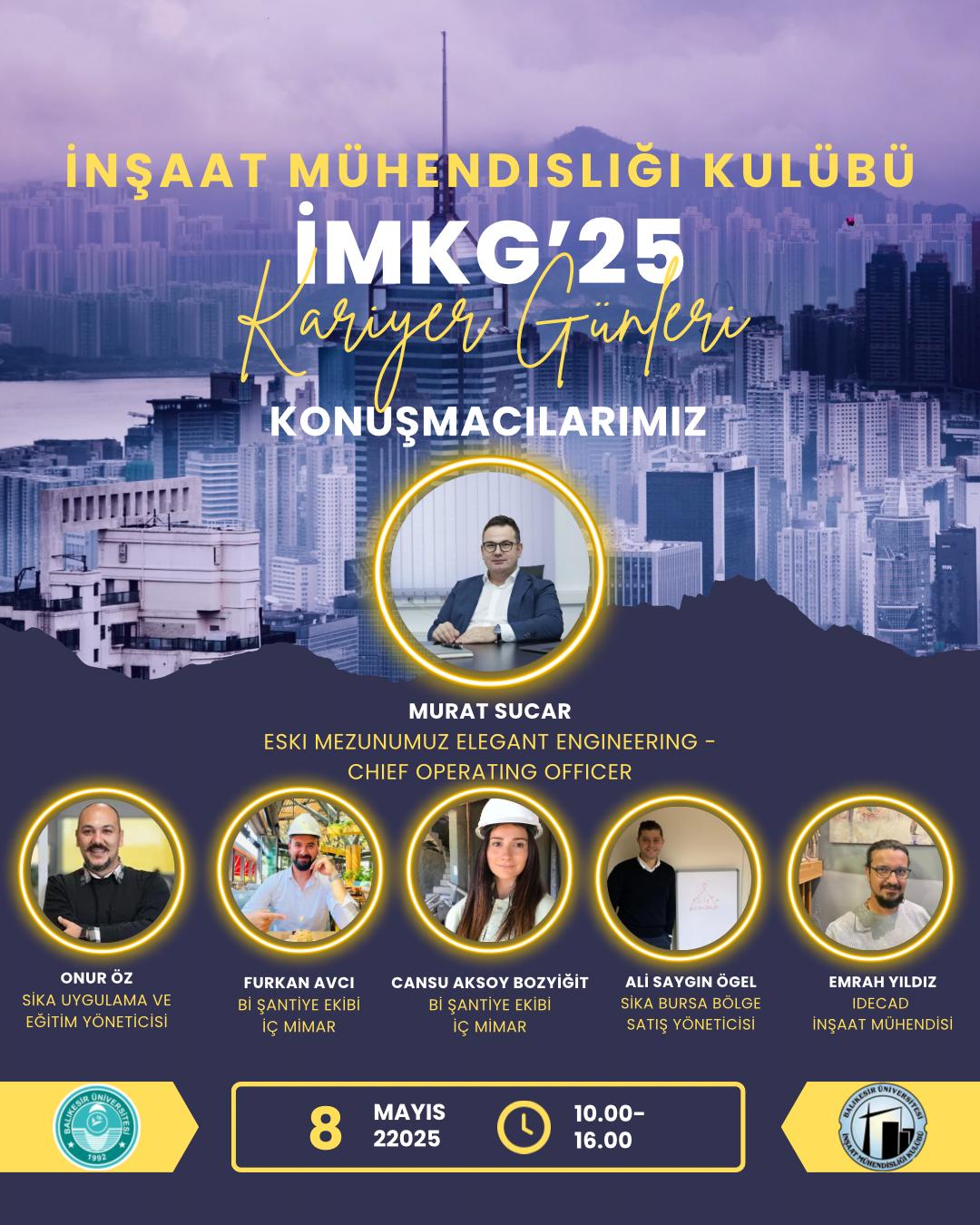 İnşaat Mühendisliği Kulübü Kariyer Günleri 