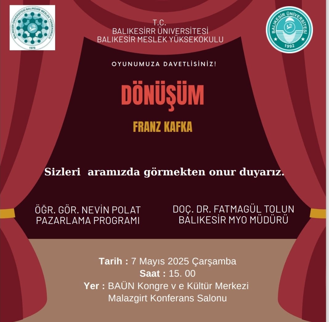 Franz Kafka - Dönüşüm Tiyatrosu 2