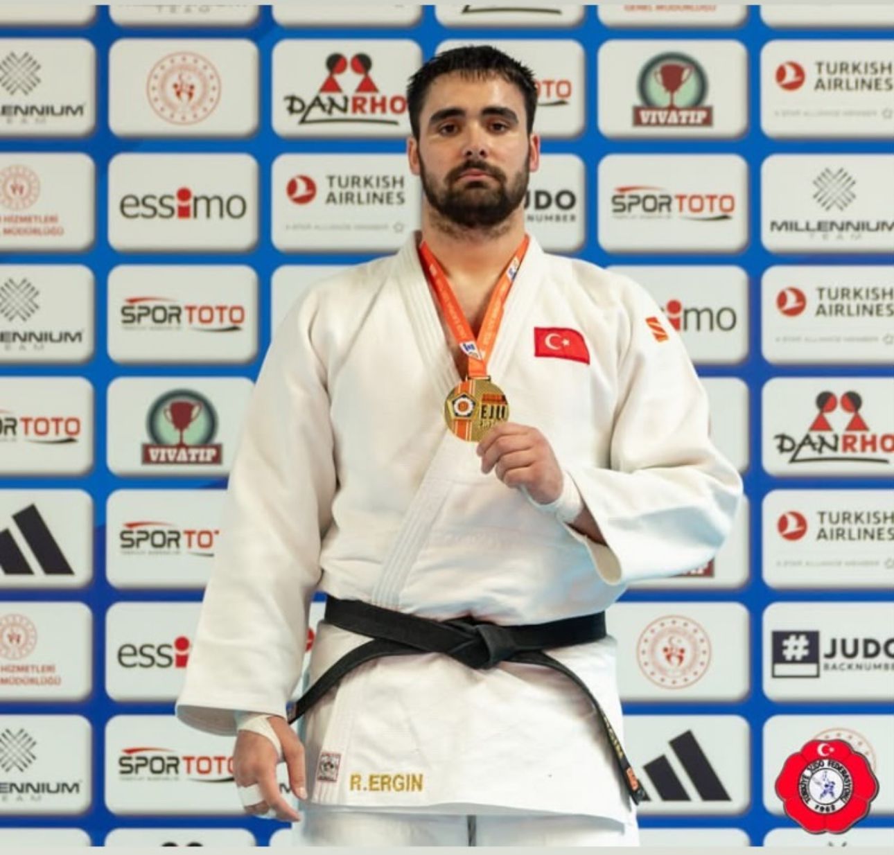 BAÜN’de Altın Madalya Sevinci: Recep Ergin, Gençler Avrupa Judo Kupası’nda Şampiyon Oldu 1