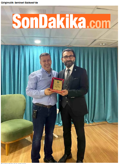 Girişimcilik Semineri Balıkesir'de.
