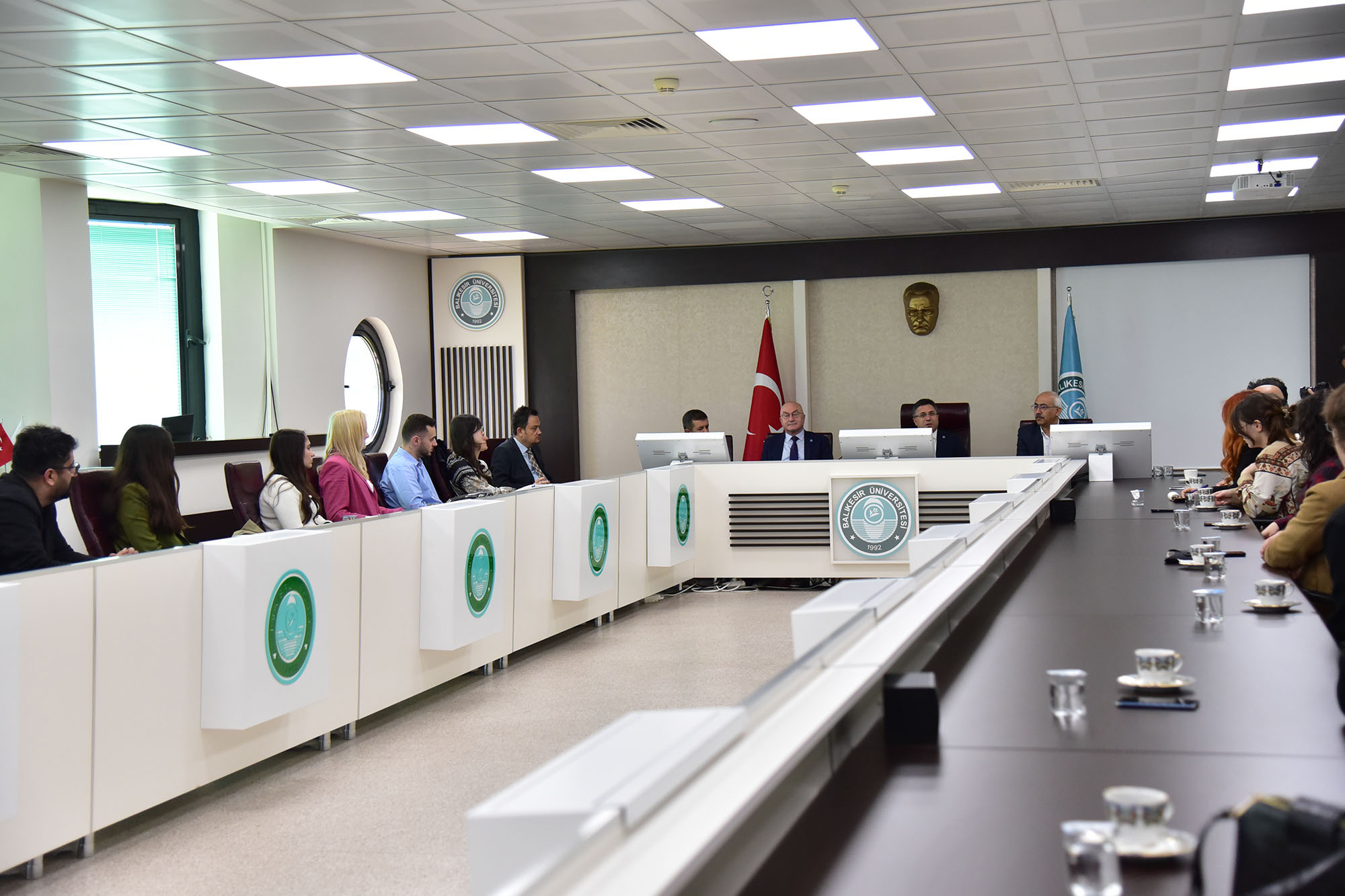 Uluslararası Akademik İş Birliği Kapsamında Uluslararası Saraybosna Üniversitesi Öğrencileri BAÜN’de Sertifikalarını Aldı 2