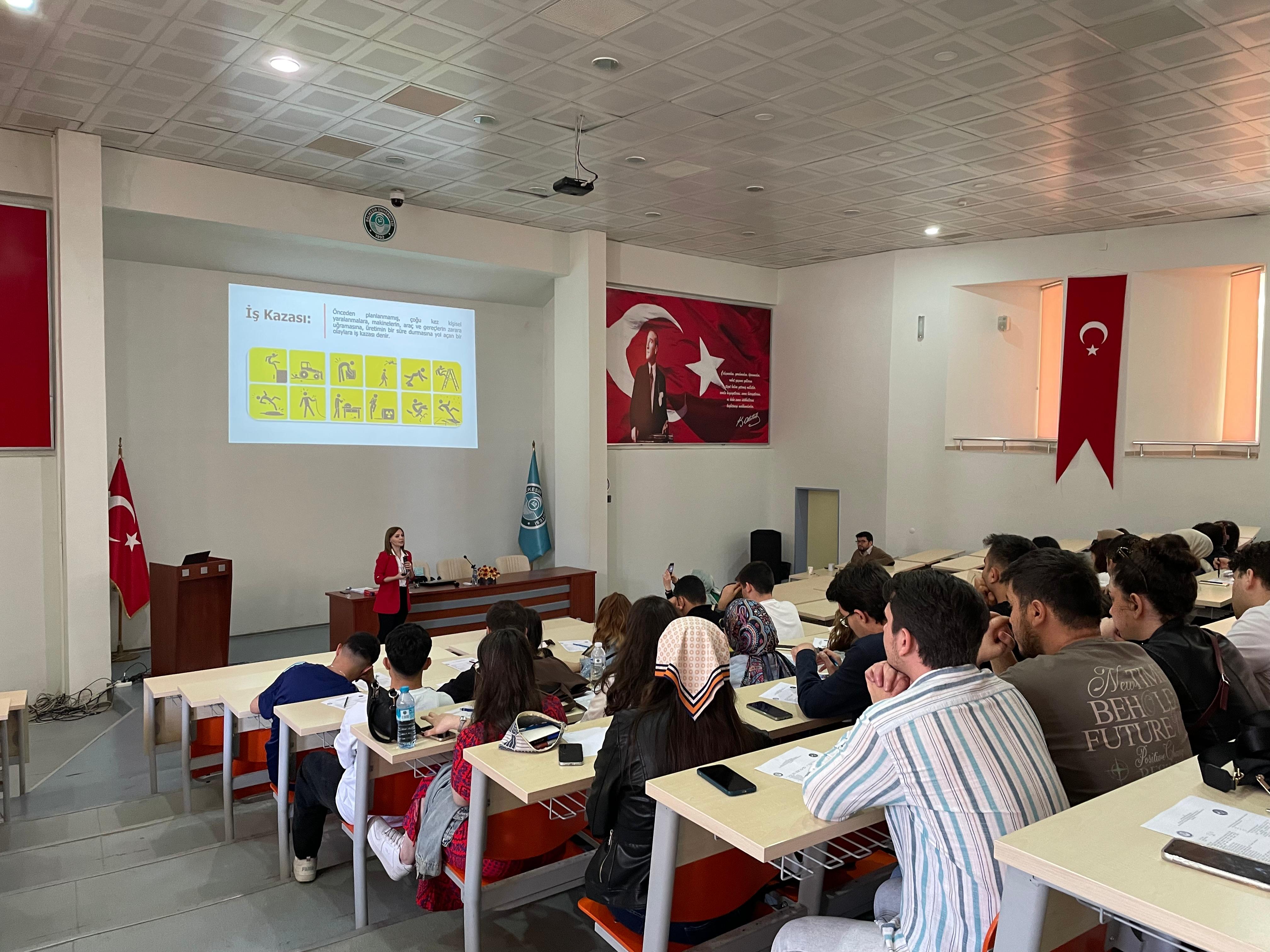 Fen-Edebiyat Fakültesi Öğrencilerine Temel İSG Eğitimi 1