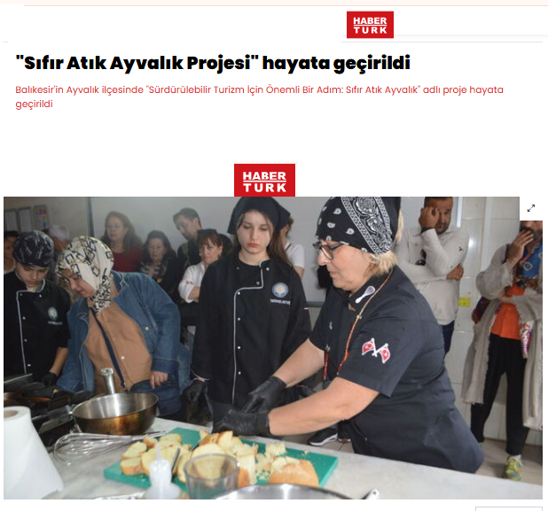 "Sıfır Atık Ayvalık Projesi" hayata geçirildi