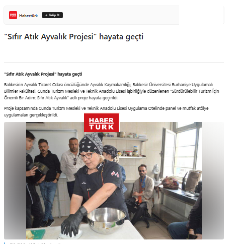 "Sıfır Atık Ayvalık Projesi" hayata geçti