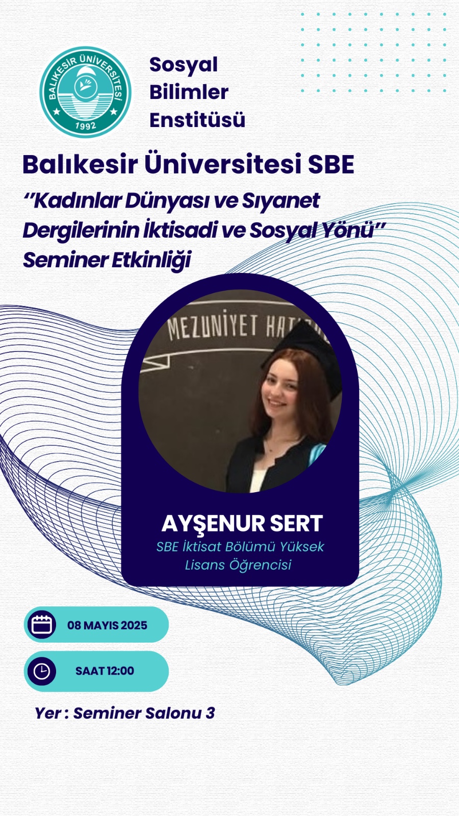 Kadınlar Dünyası ve Sıyanet Dergilerinin İktisadi ve Sosyal Yönü Seminer Etkinliği