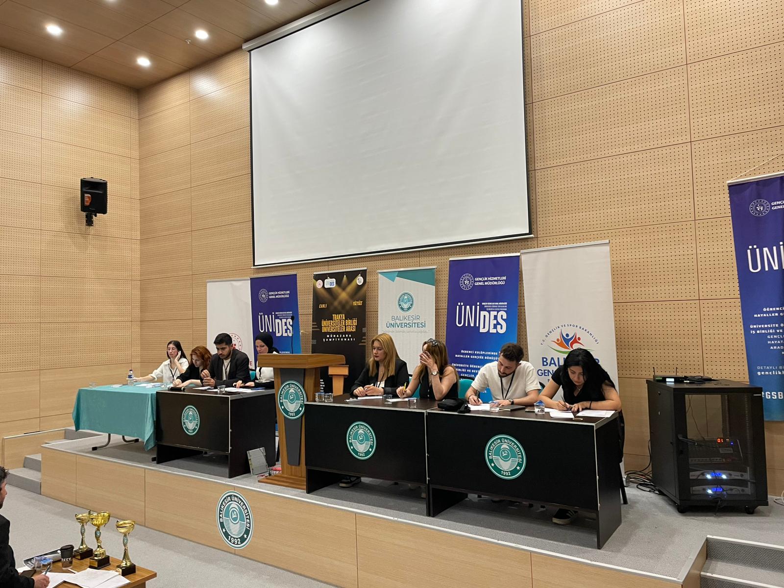 Balıkesir Üniversitesinden Bir İlk Trakya Üniversiteler Birliği Münazara Finaline Ev Sahipliği Yaptı 2