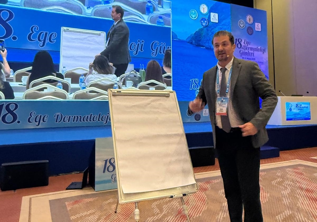 Fakültemiz Öğretim Üyeleri Prof. Dr. Fatma Arzu Kılıç, Dr. Öğr. Üyesi Pelin Hızlı ve Dr. Öğr. Üyesi İlkay Can Fethiye'de düzenlenen 18. Ege Dermatoloji Günleri Kongresi'nde Fakültemizi gururla temsil etti. 9