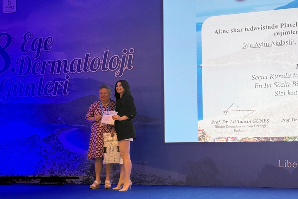 Fakültemiz Öğretim Üyeleri Prof. Dr. Fatma Arzu Kılıç, Dr. Öğr. Üyesi Pelin Hızlı ve Dr. Öğr. Üyesi İlkay Can Fethiye'de düzenlenen 18. Ege Dermatoloji Günleri Kongresi'nde Fakültemizi gururla temsil etti. 7