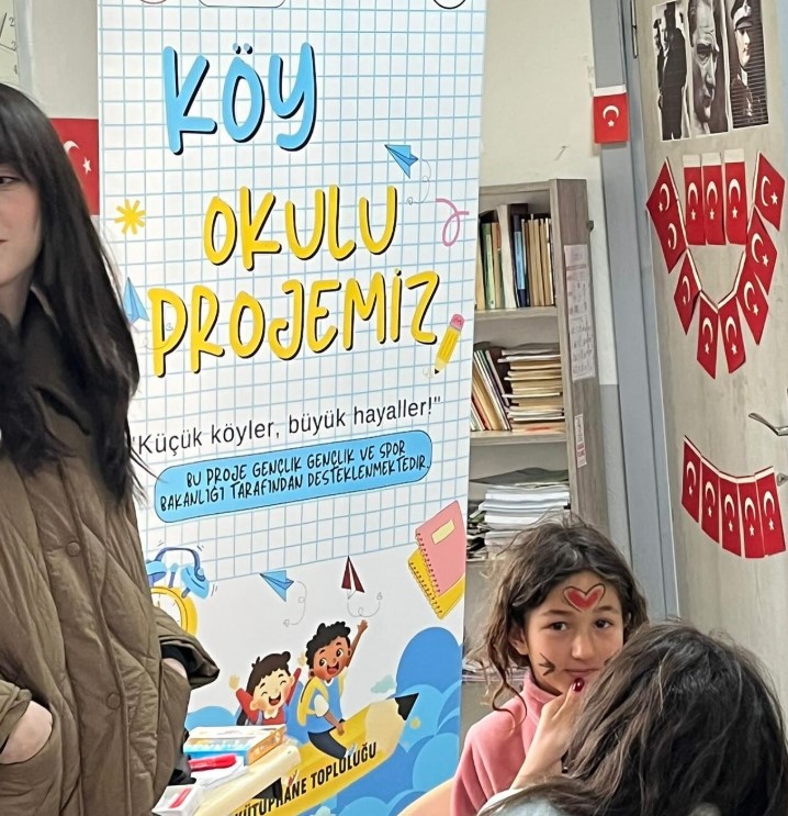 ÜNİDES Projesi Kapsamında Kütüphane Topluluğundan Köy Okullarına Anlamlı Ziyaret 2