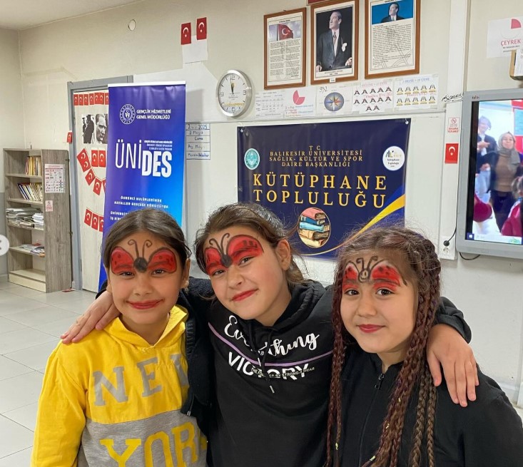 ÜNİDES Projesi Kapsamında Kütüphane Topluluğundan Köy Okullarına Anlamlı Ziyaret 1