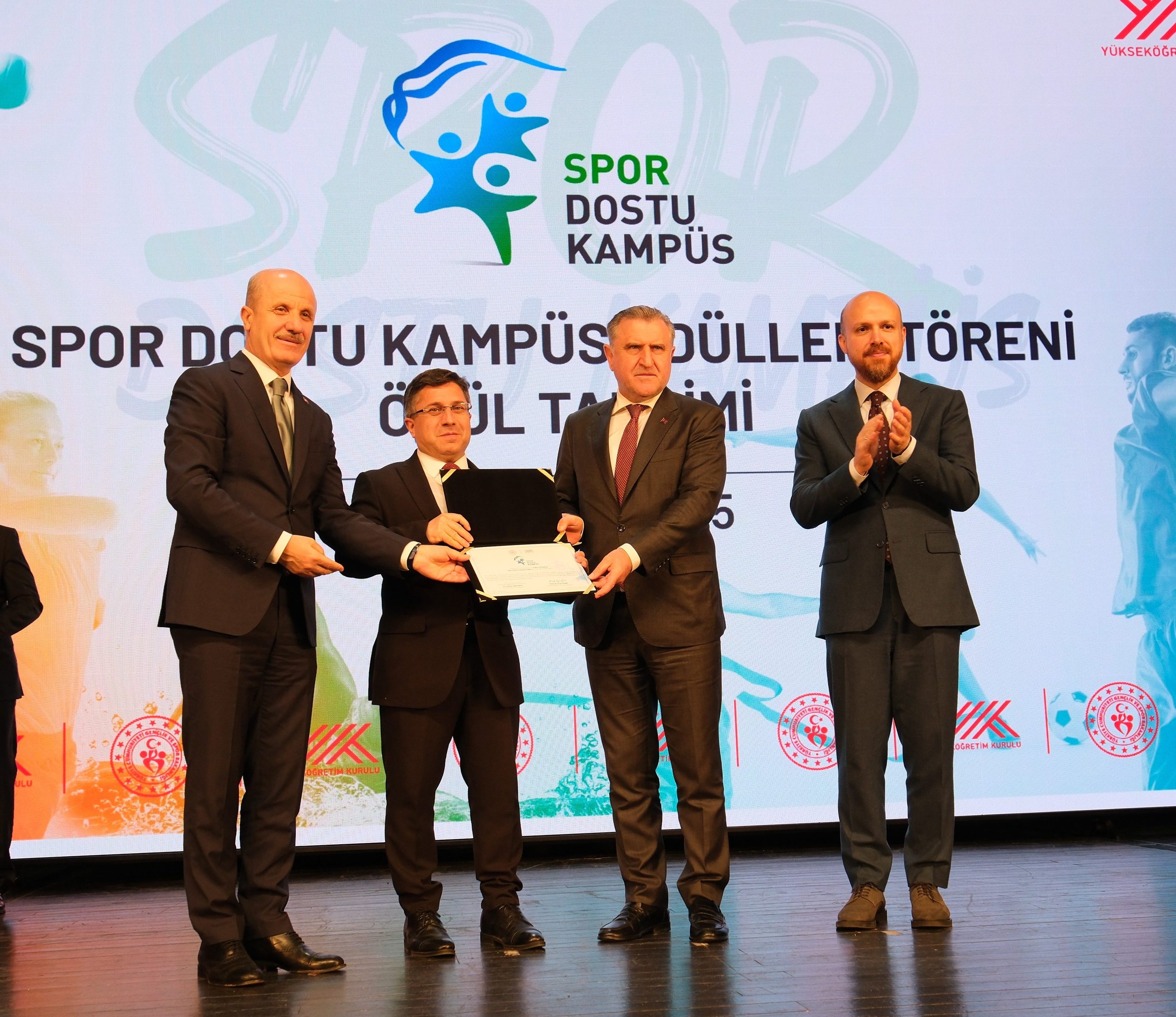Balıkesir Üniversitesi, Sporla Bütünleşen Eğitim Modeliyle “Spor Dostu Kampüs” Belgesine Layık Görüldü
