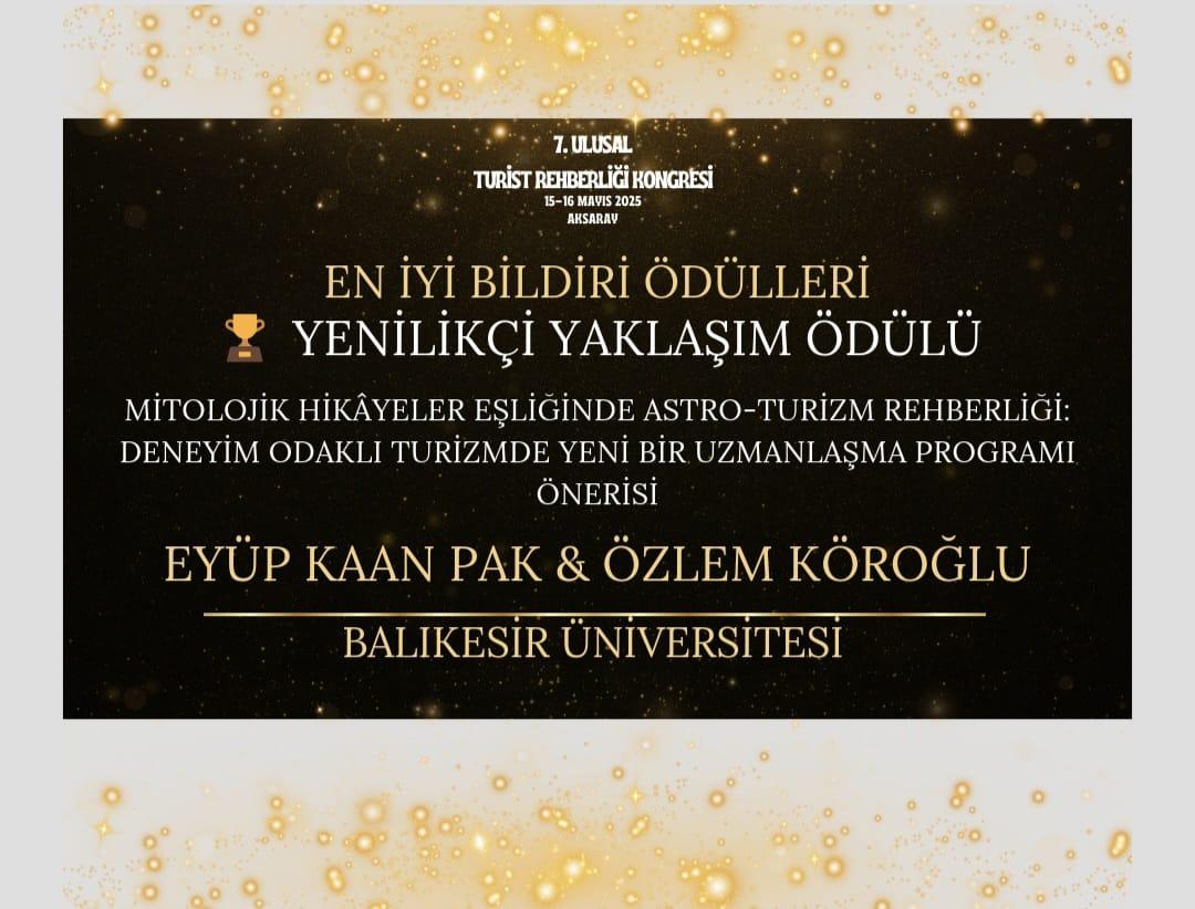 Akademisyenimizden Turizm Rehberliği Alanına Öncü Katkı 1