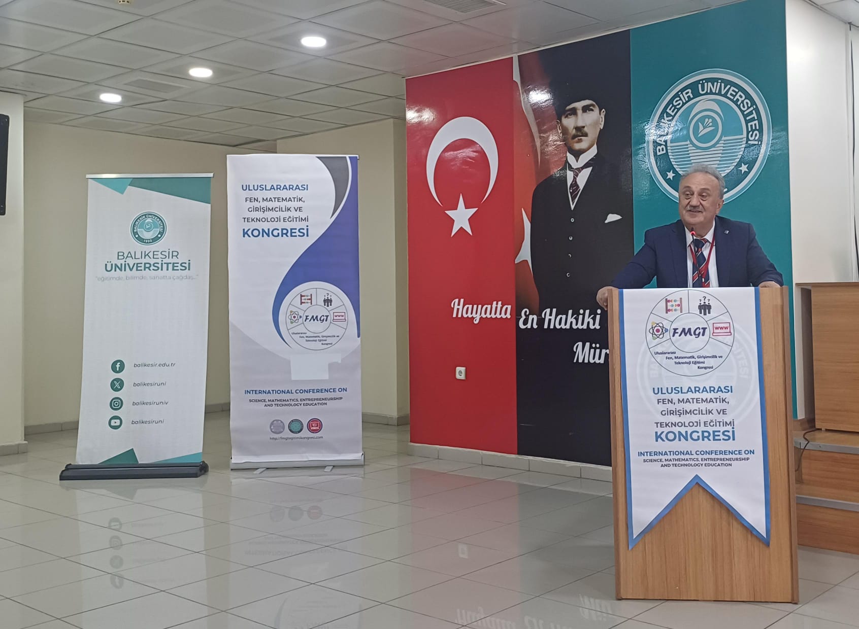 BAÜN’de Uluslararası Eğitim Buluşması: Fen, Matematik, Girişimcilik ve Teknolojide Dijital Çağa Yön Veren Kongre 3
